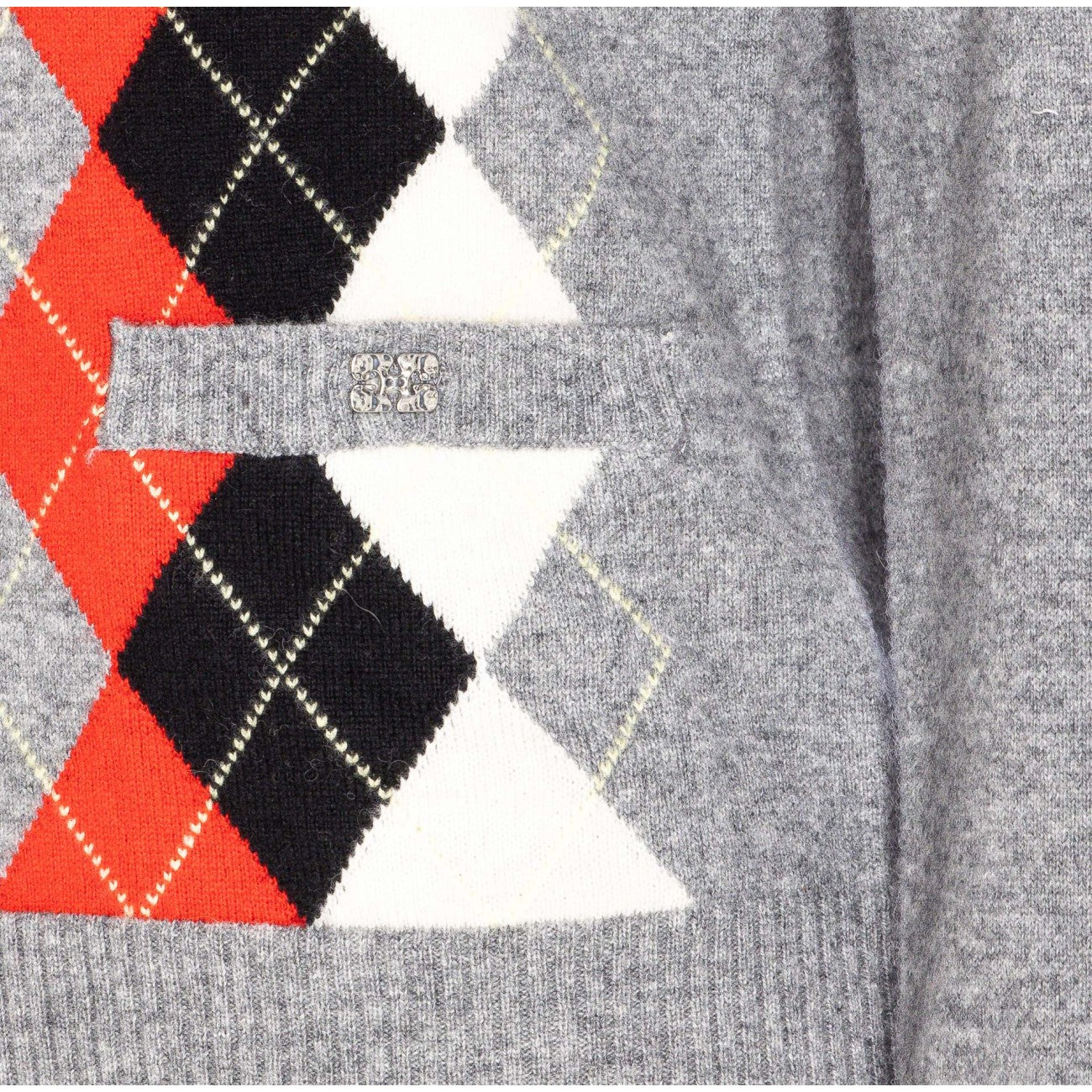 Ganni Women Check Cardigan GANNI