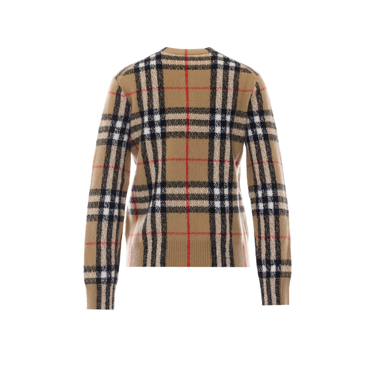 Burberry Women Check Cashmere Cardigan BURBERRY