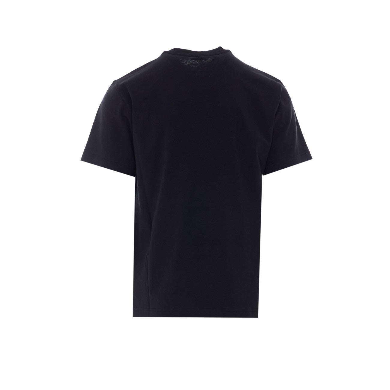 Burberry Men Check Cashmere Patch T-Shirt BURBERRY