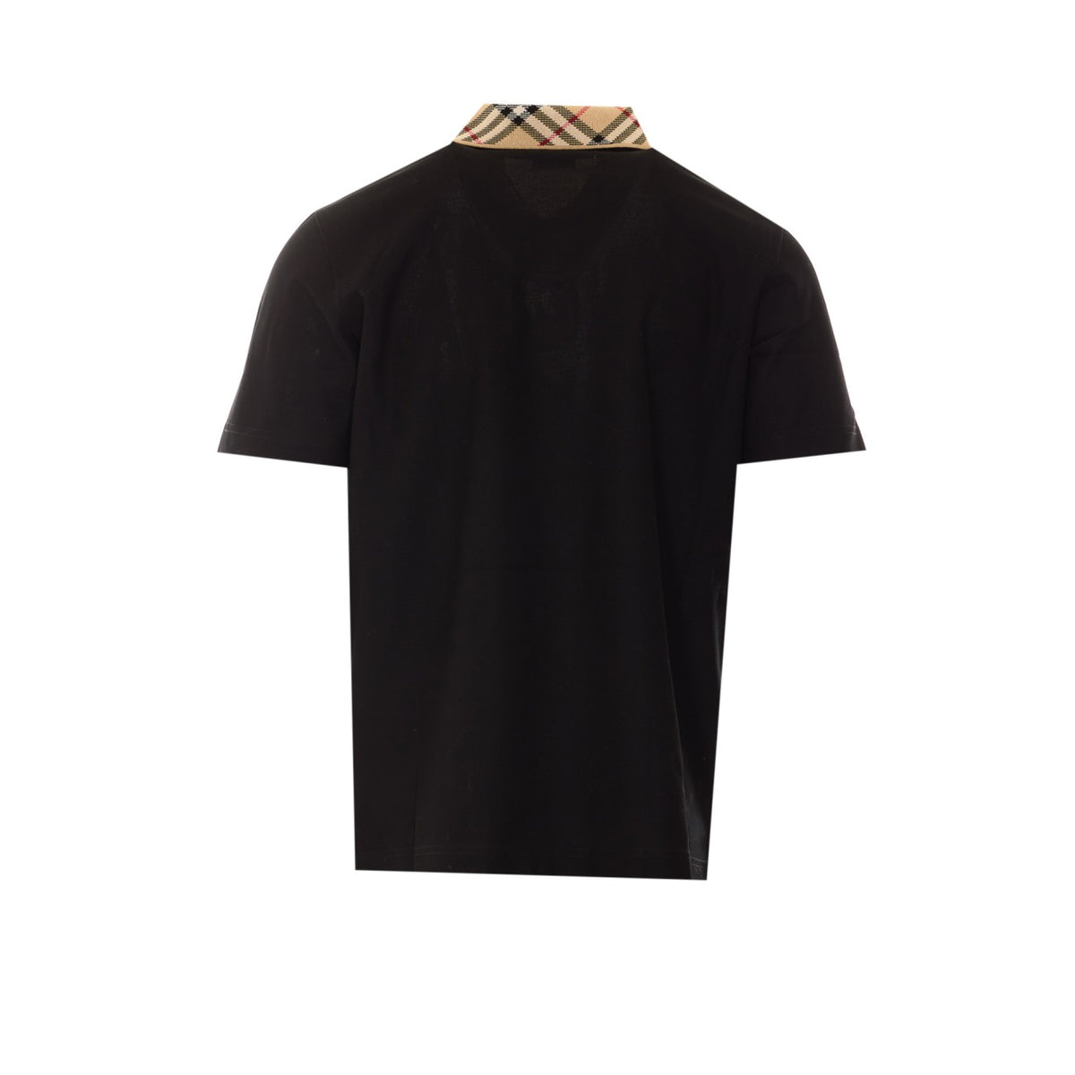 Burberry Men Check Collar Polo BURBERRY