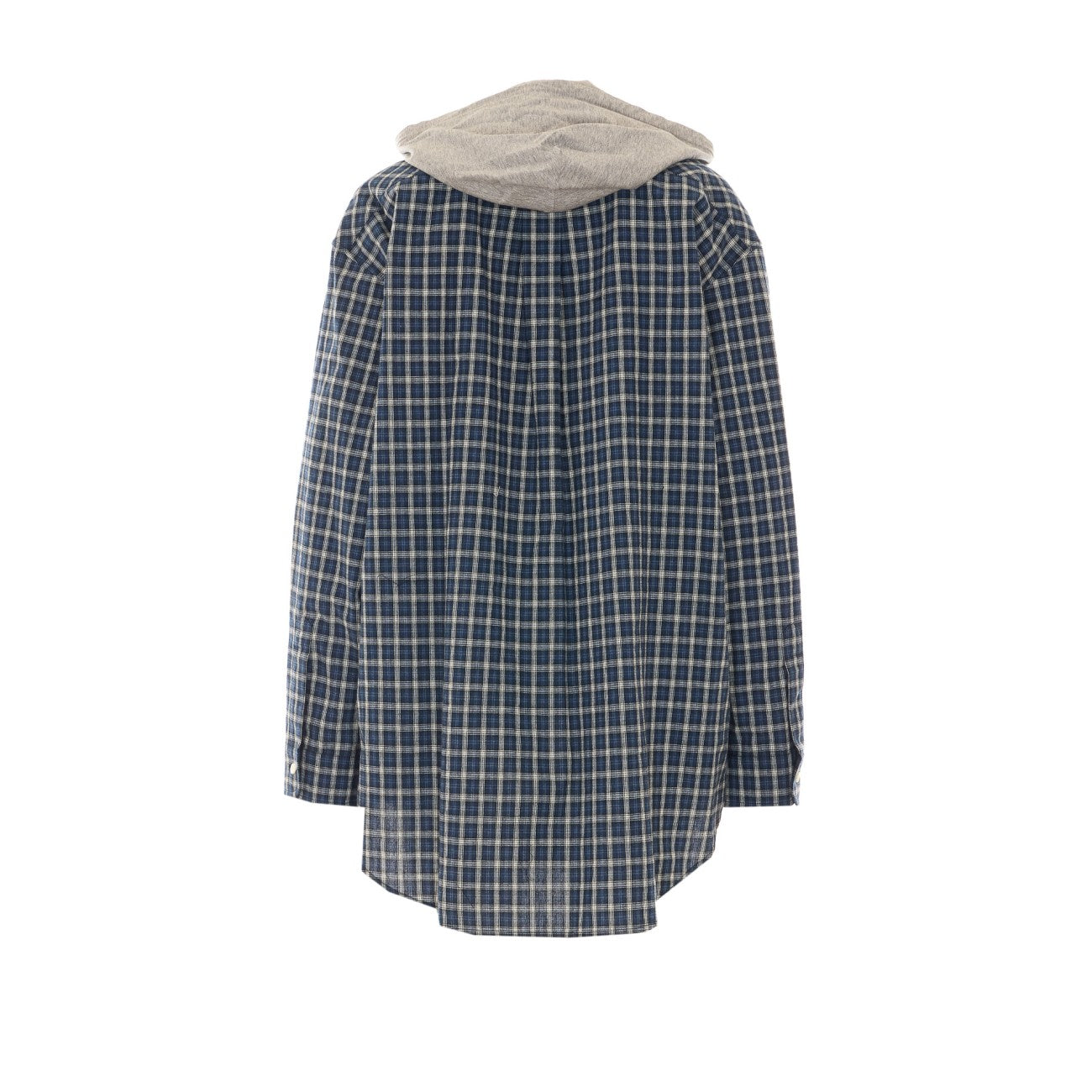 Miu Miu Women Check Logo Shirt MIU MIU