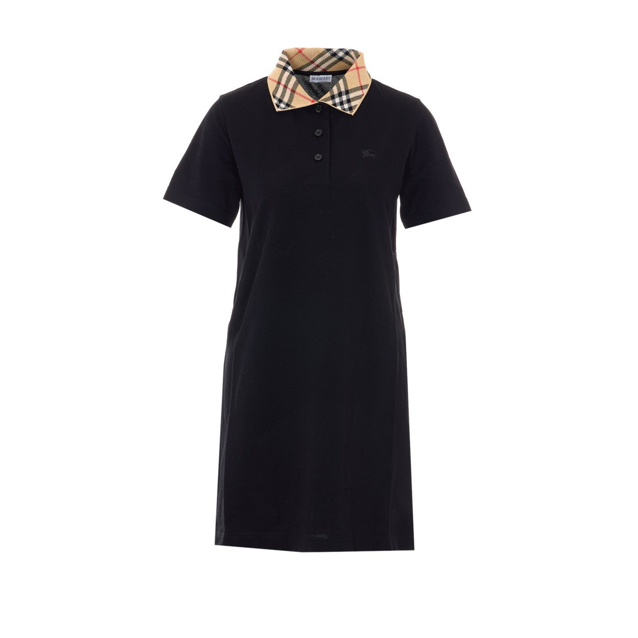 Burberry Women Check Neck Dress BURBERRY