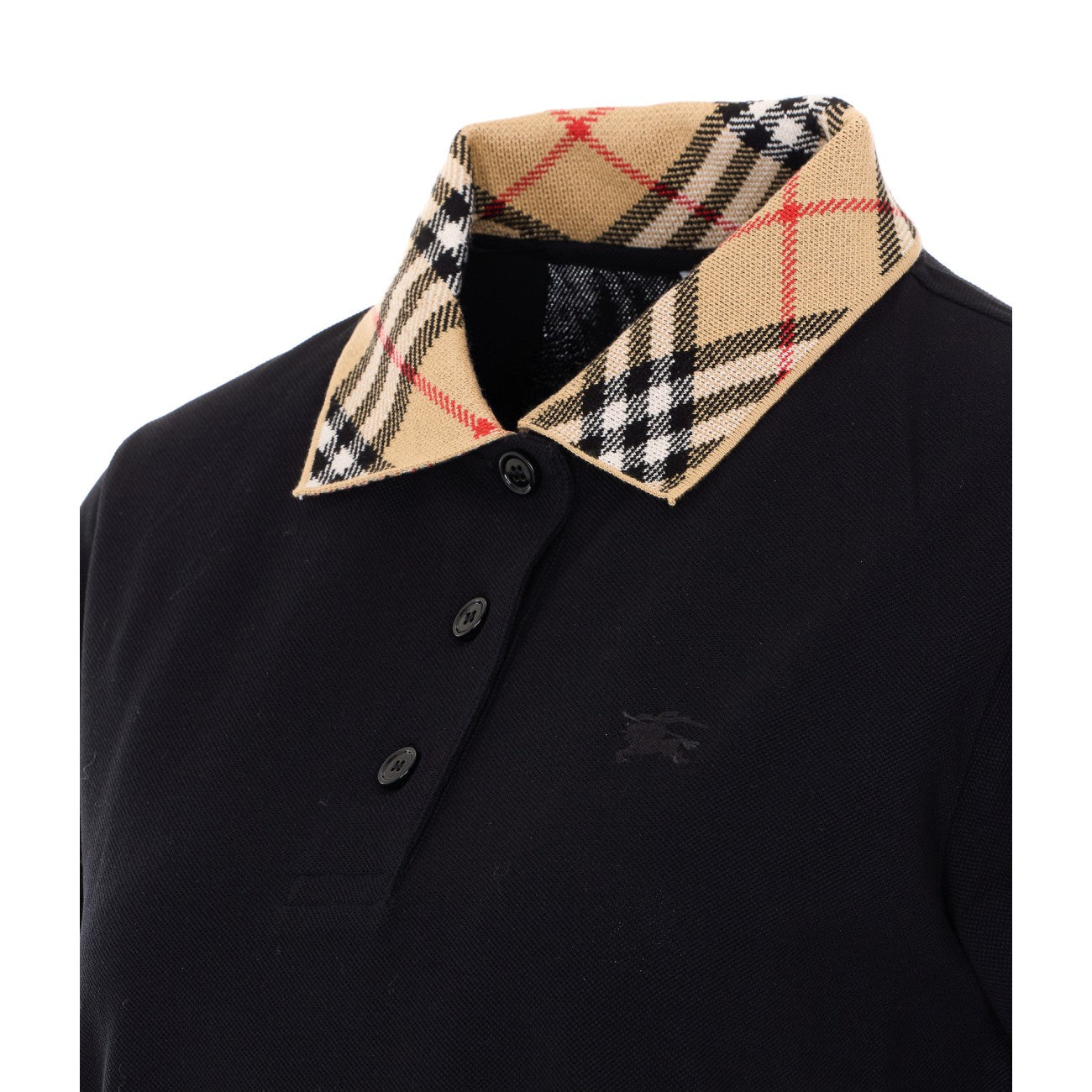 Burberry Women Check Neck Dress BURBERRY