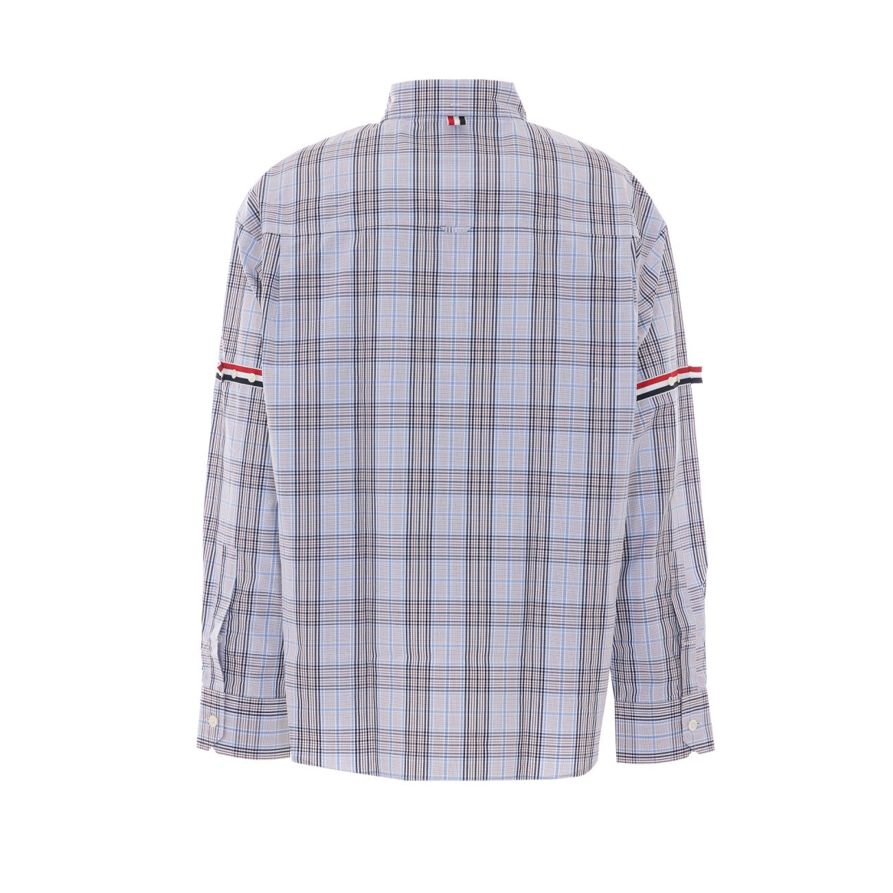 Thom Browne Men Check Oversize Shirt THOM BROWNE
