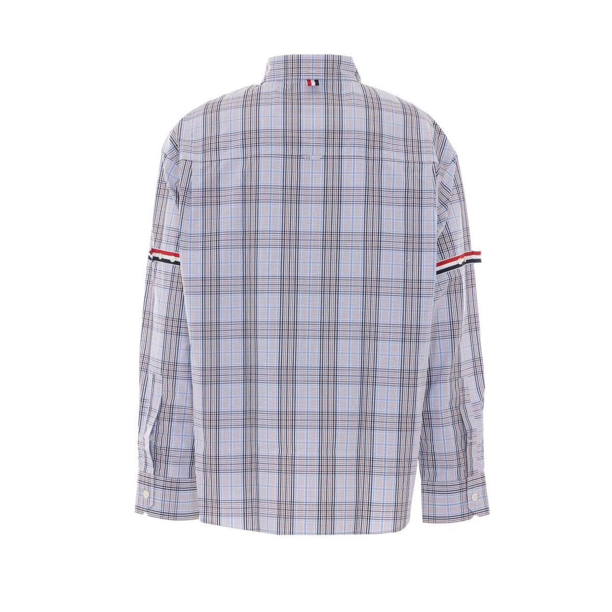 Thom Browne Men Check Oversize Shirt THOM BROWNE