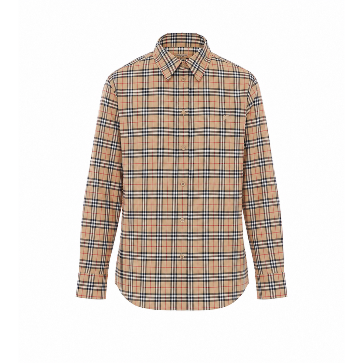Burberry Women Check Shirt With Classic Fit BURBERRY
