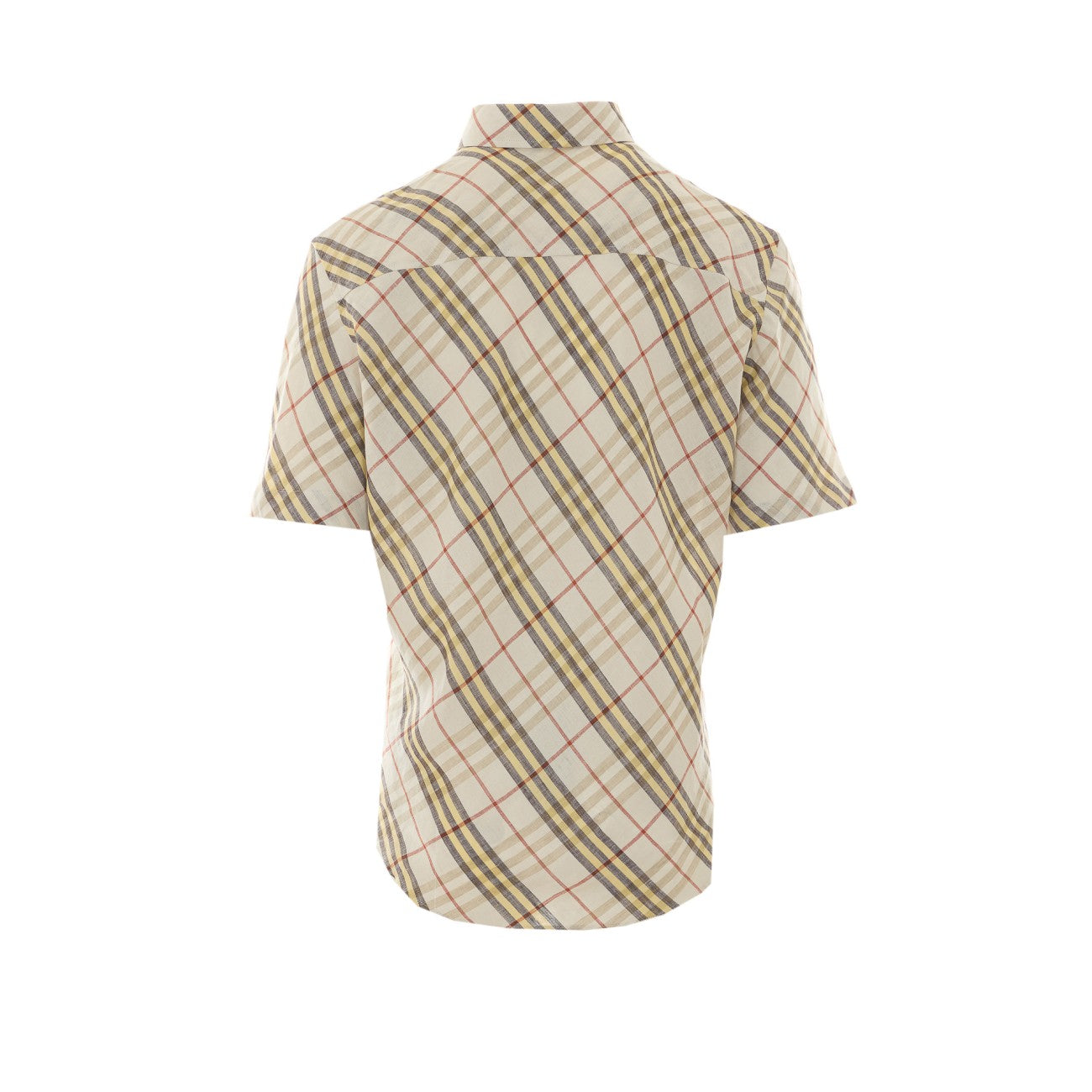 Burberry Men Check Short Sleeves Shirt BURBERRY