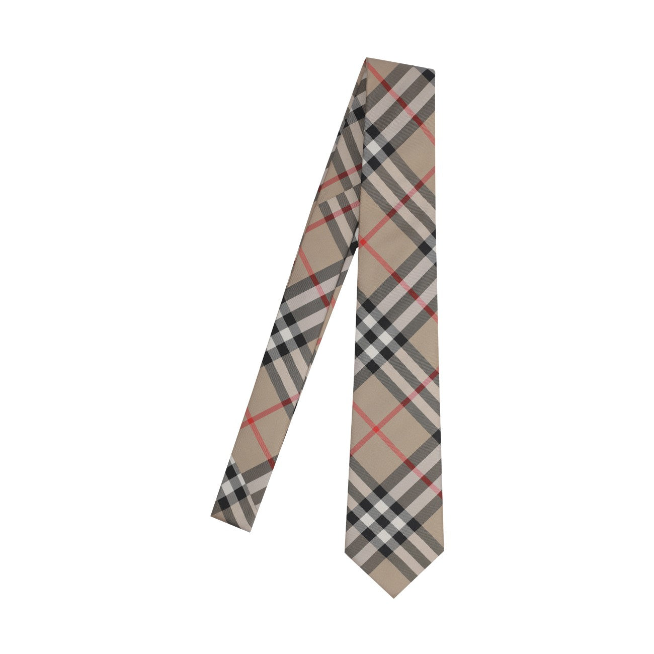 Burberry Men Check Silk Tie BURBERRY