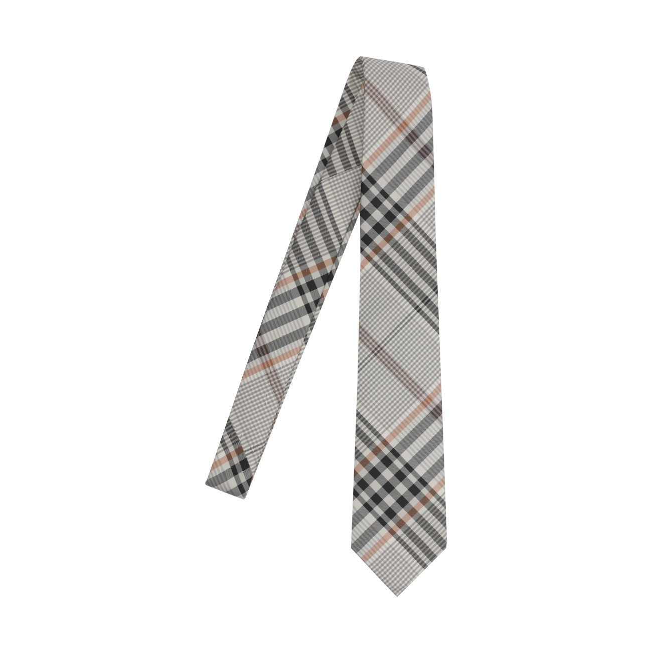 Burberry Men Check Silk Tie BURBERRY