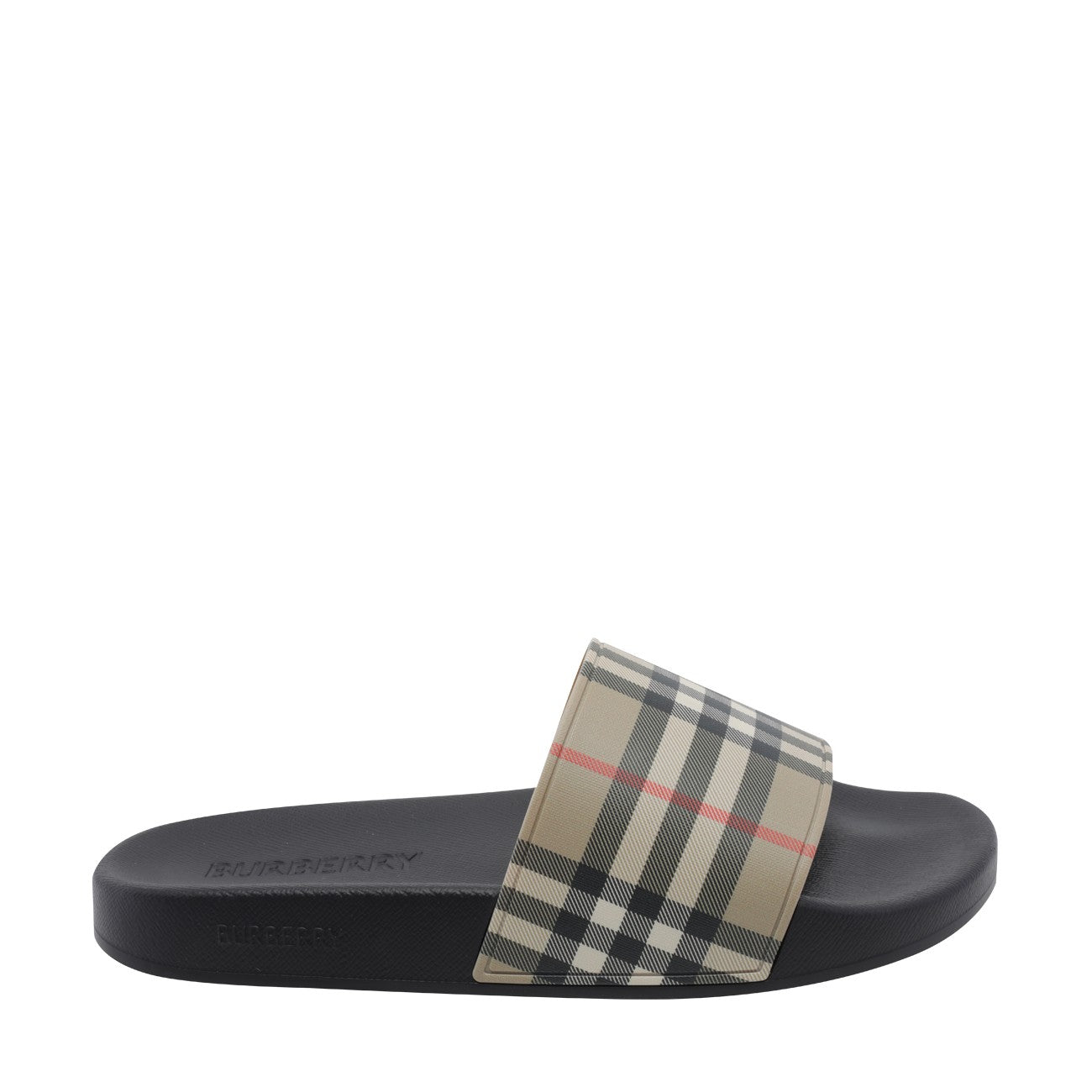 Burberry Men Check Slider BURBERRY