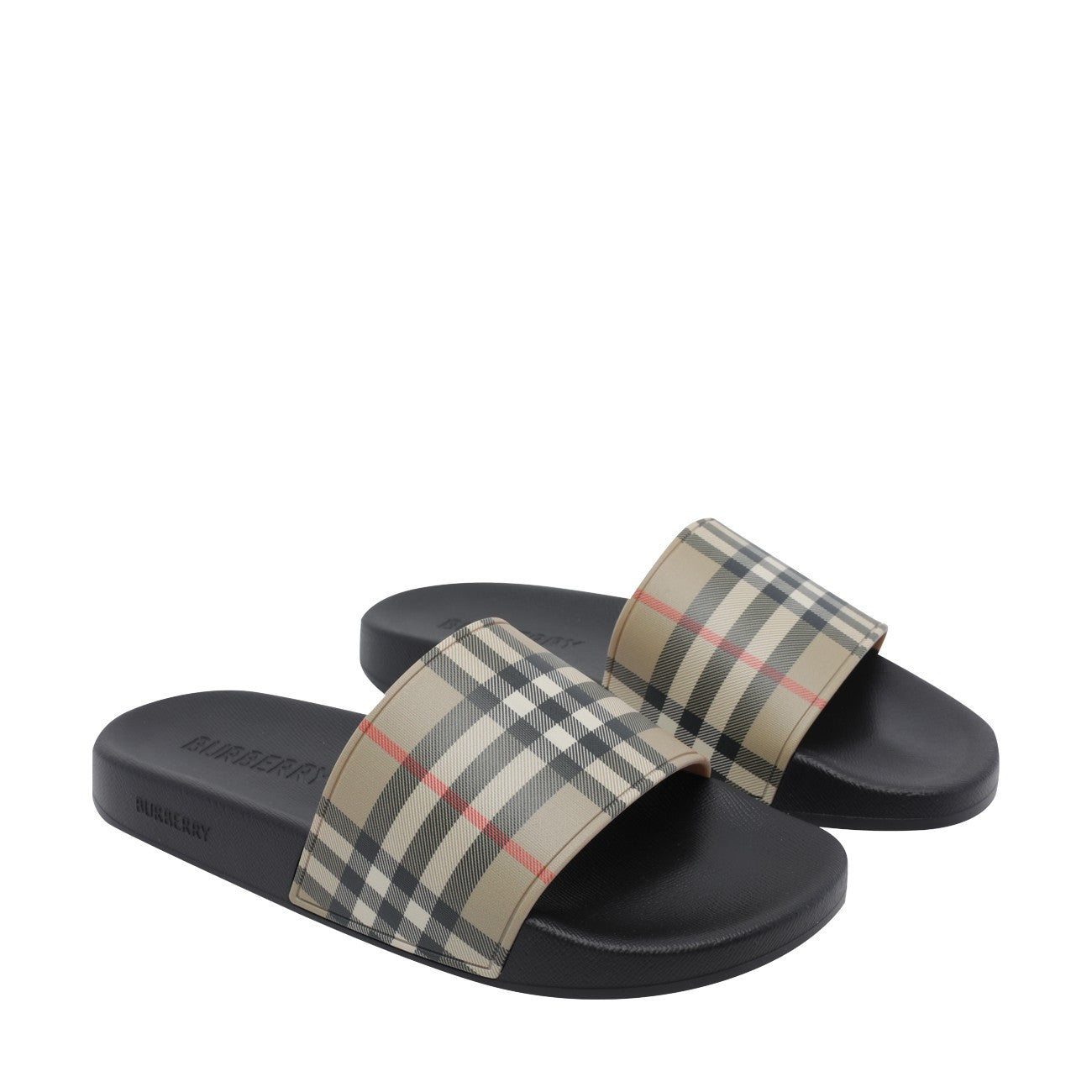 Burberry Men Check Slider BURBERRY