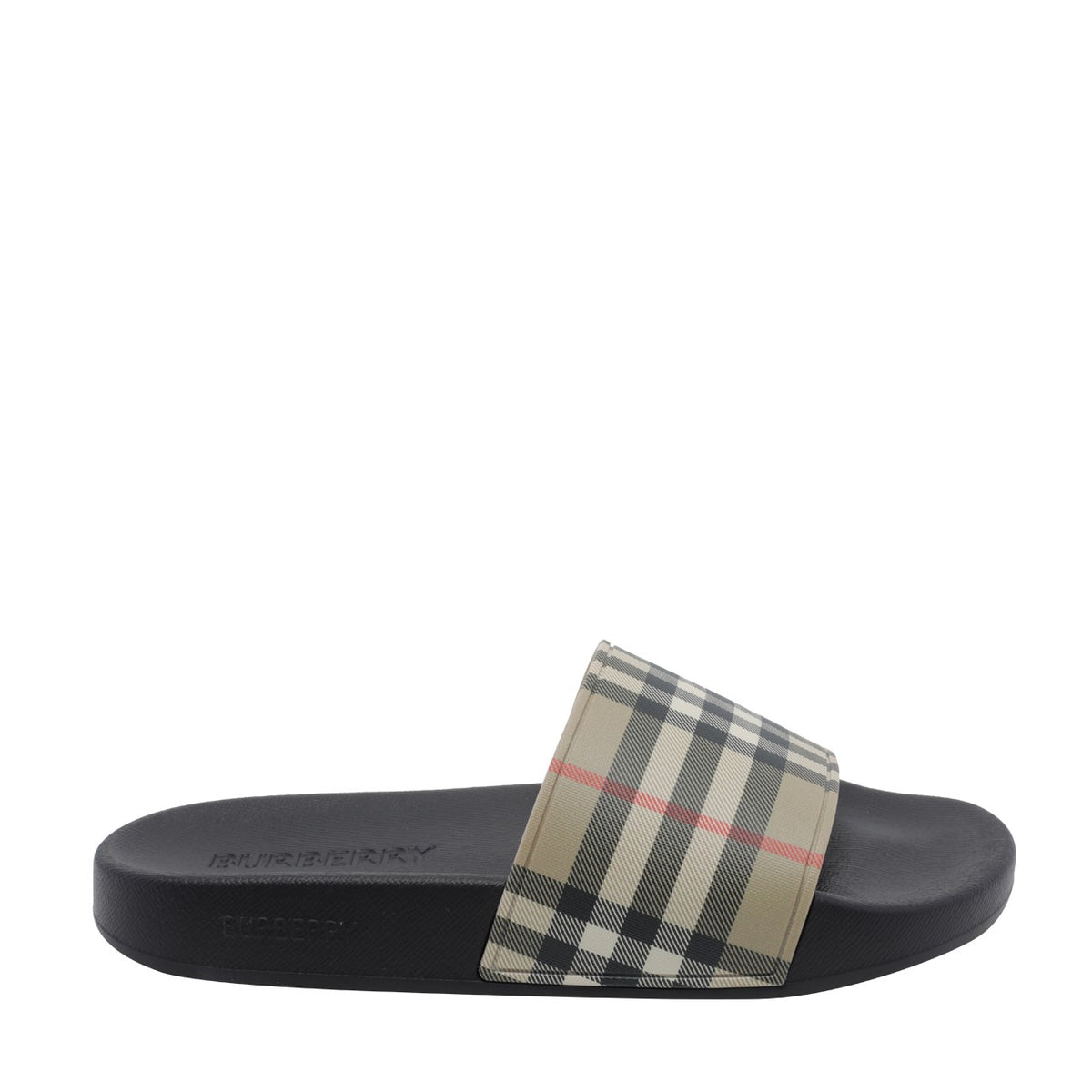 Burberry Women Check Sliders BURBERRY