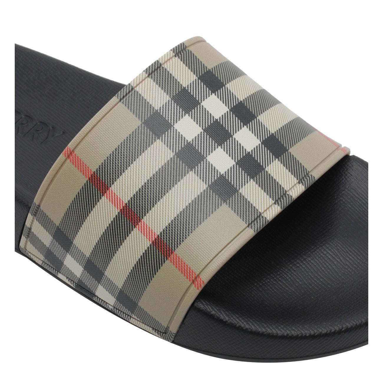 Burberry Women Check Sliders BURBERRY