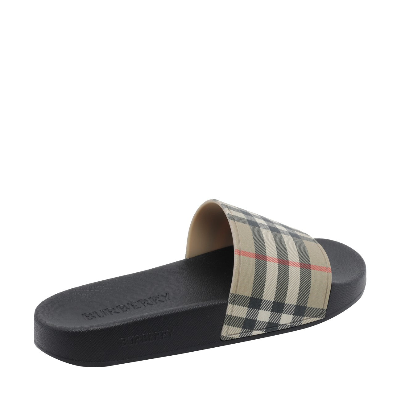 Burberry Women Check Sliders BURBERRY