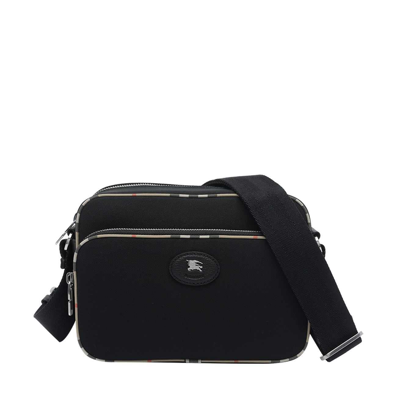 Burberry Men Check Trim Crossbody Bag BURBERRY