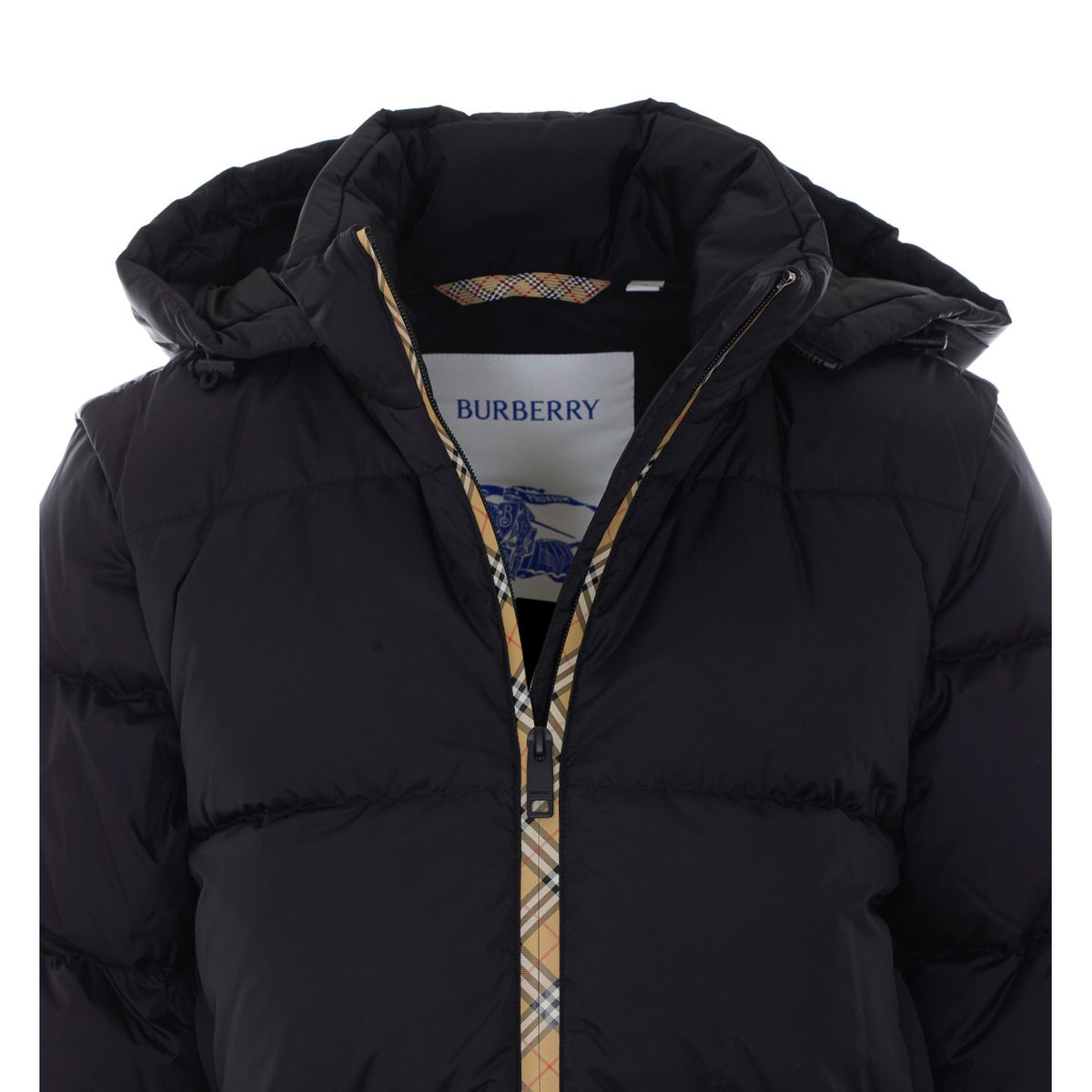 Burberry Women Check Trim Down Jacket BURBERRY