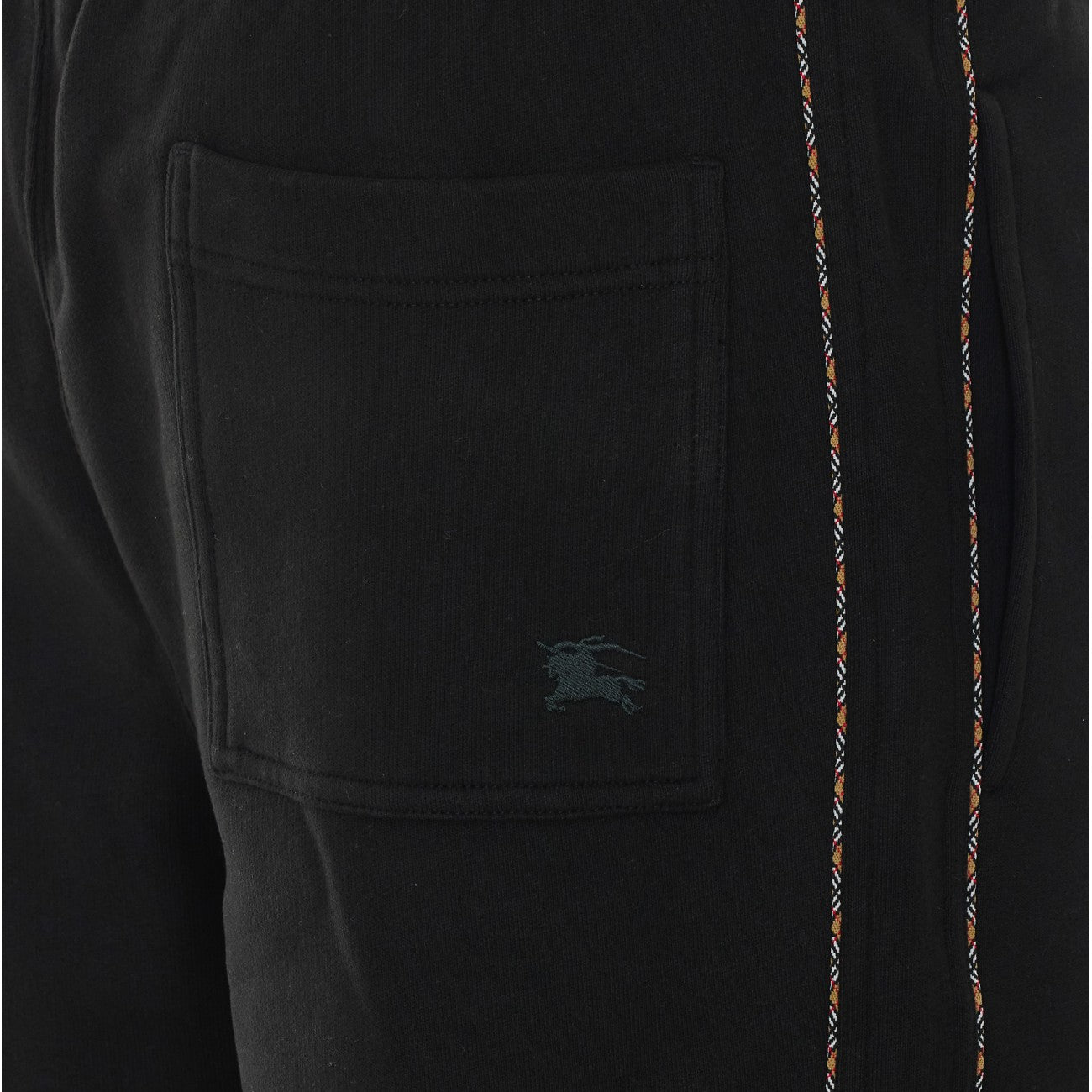 Burberry Men Check Trim Pants BURBERRY