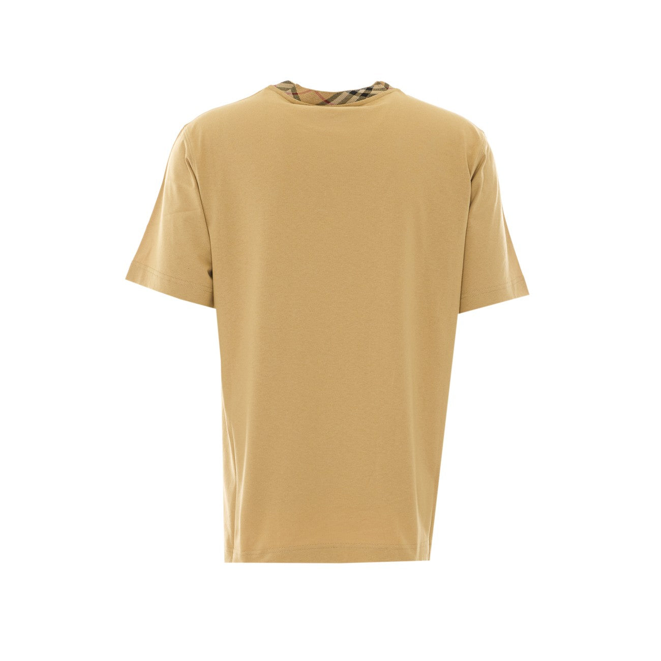Burberry Men Check Trim T-Shirt BURBERRY