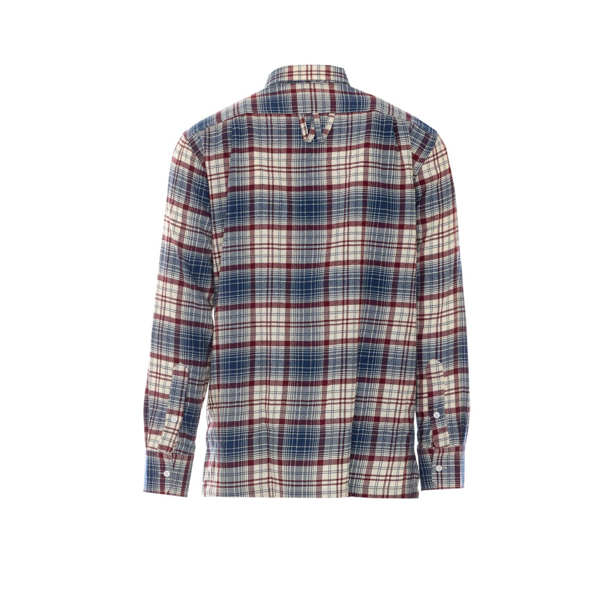 Willy Chavarria Men Check Woolen Shirt Willy Chavarria