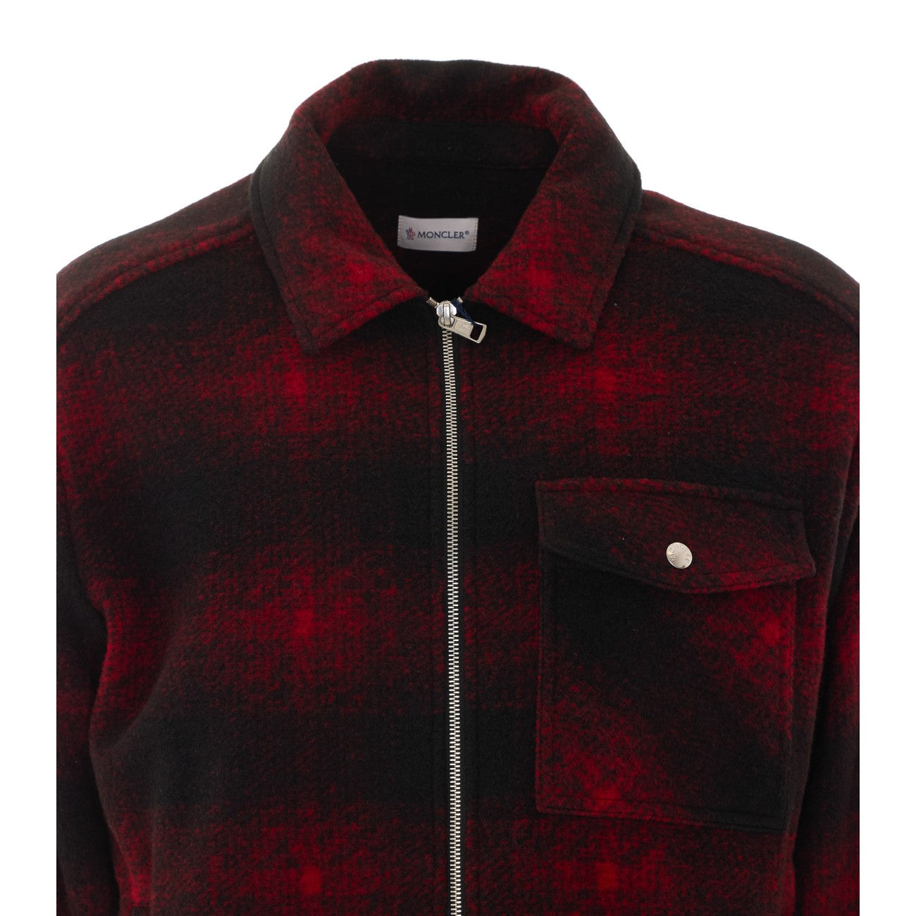 Moncler Men Checked Jersey Zip Jacket MONCLER