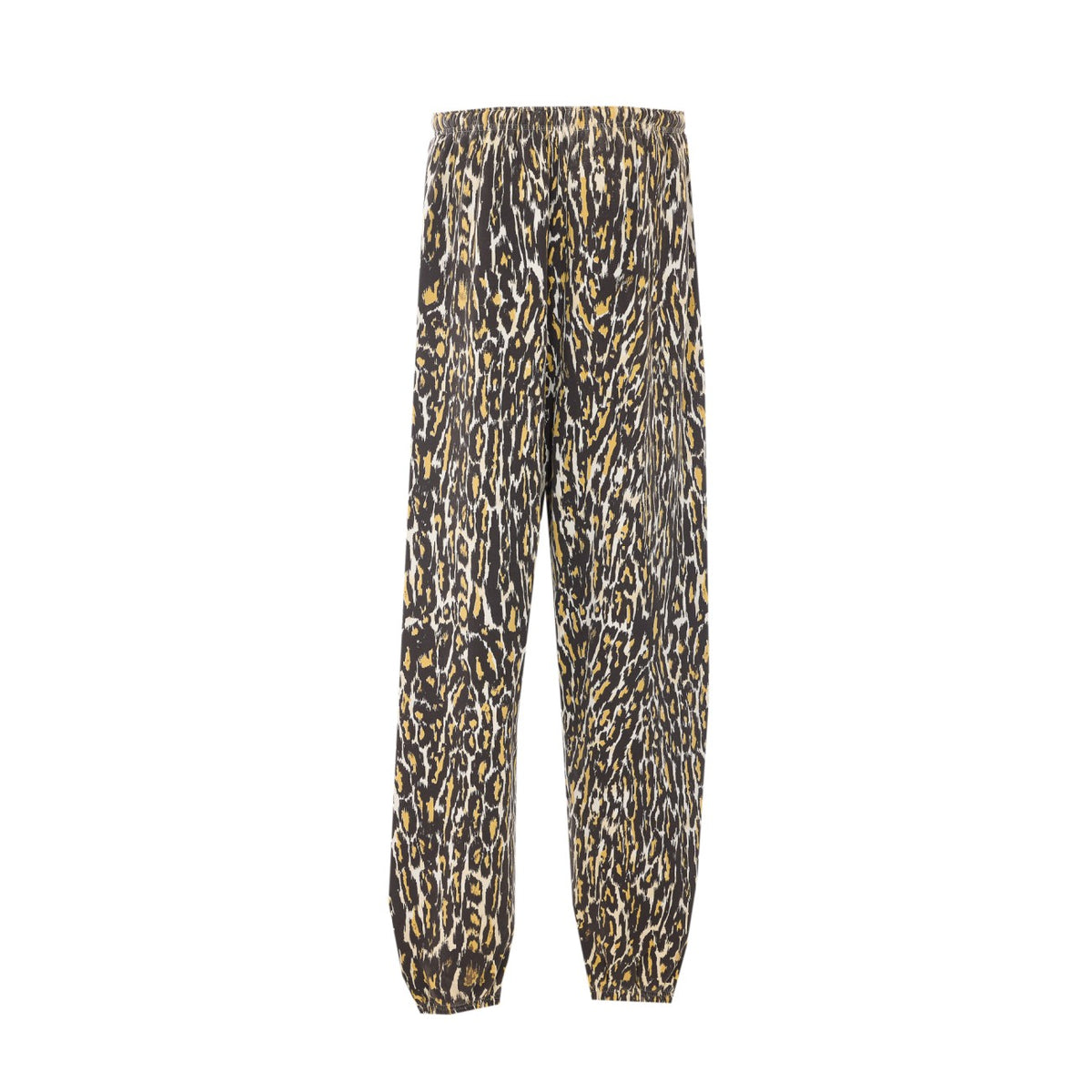 Willy Chavarria Men Cheetah Buffalo Sweatpants Willy Chavarria