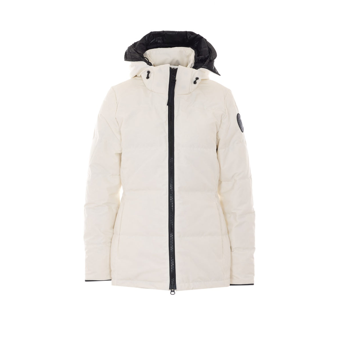 Canada Goose Women Chelsea Parka With Black Label CANADA GOOSE