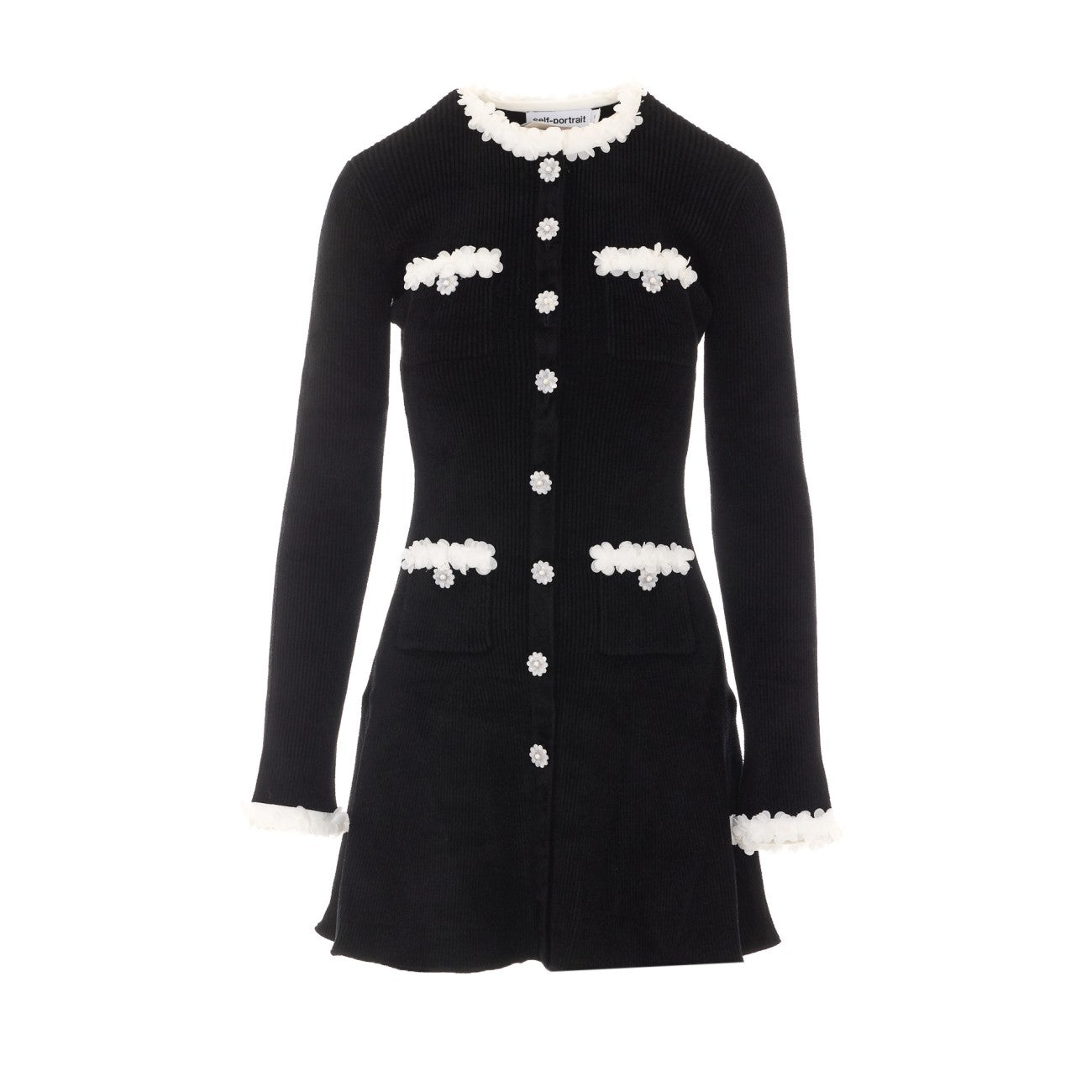 Self Portrait Women Chenille Knit Mini Dress SELF-PORTRAIT