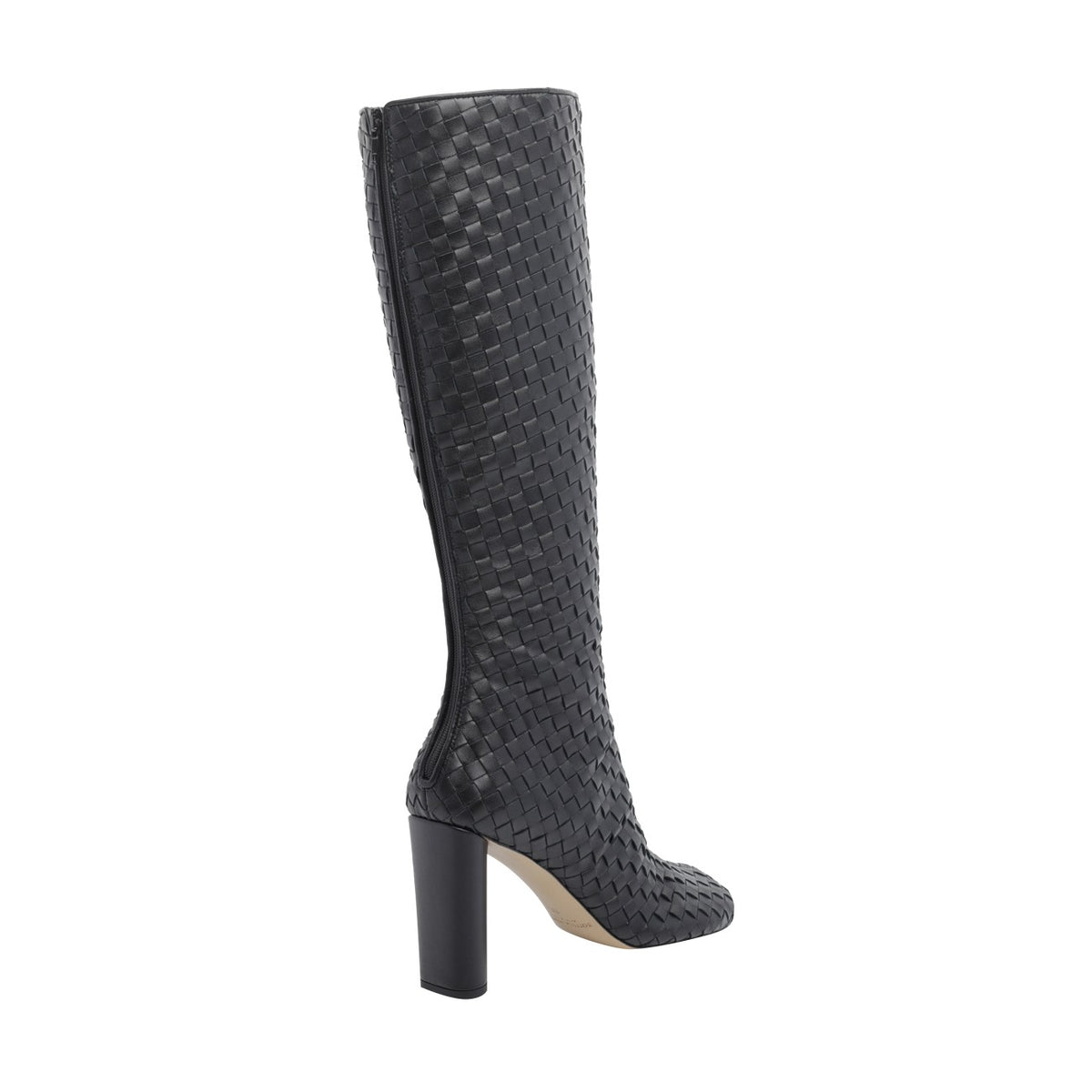 Bottega Veneta Women Cherry Boots With Braided Pattern BOTTEGA VENETA