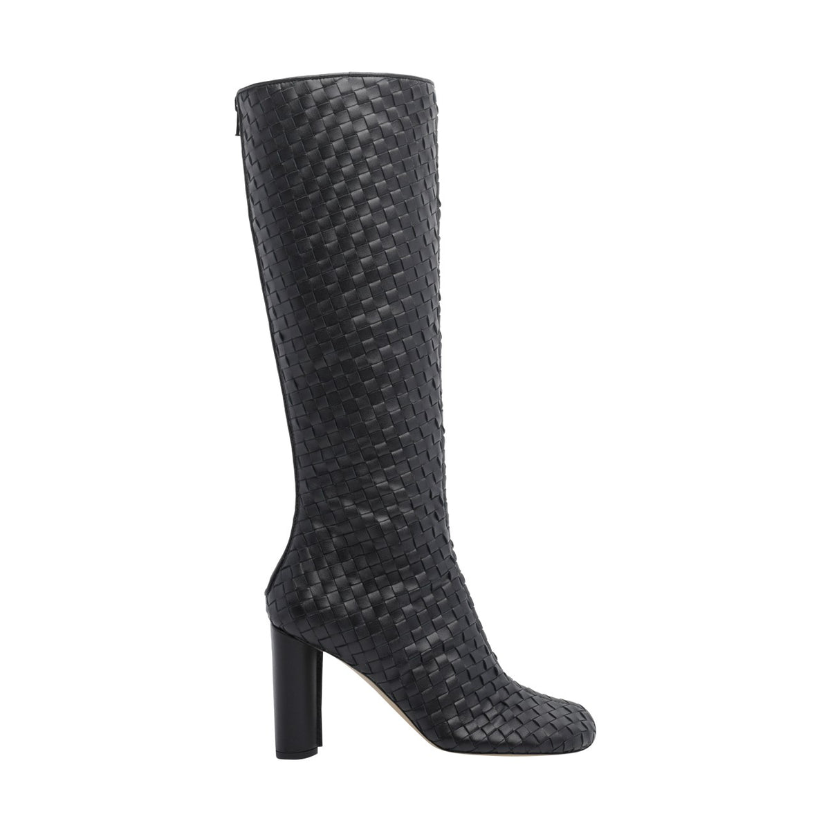 Bottega Veneta Women Cherry Boots With Braided Pattern BOTTEGA VENETA