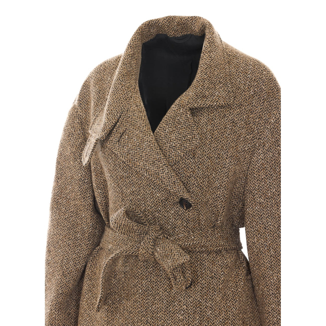 Brunello Cucinelli Women Chevron Coat BRUNELLO CUCINELLI