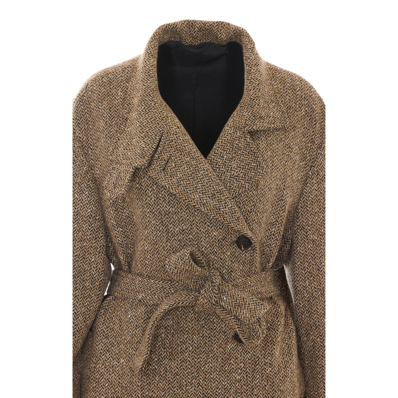 Brunello Cucinelli Women Chevron Coat BRUNELLO CUCINELLI