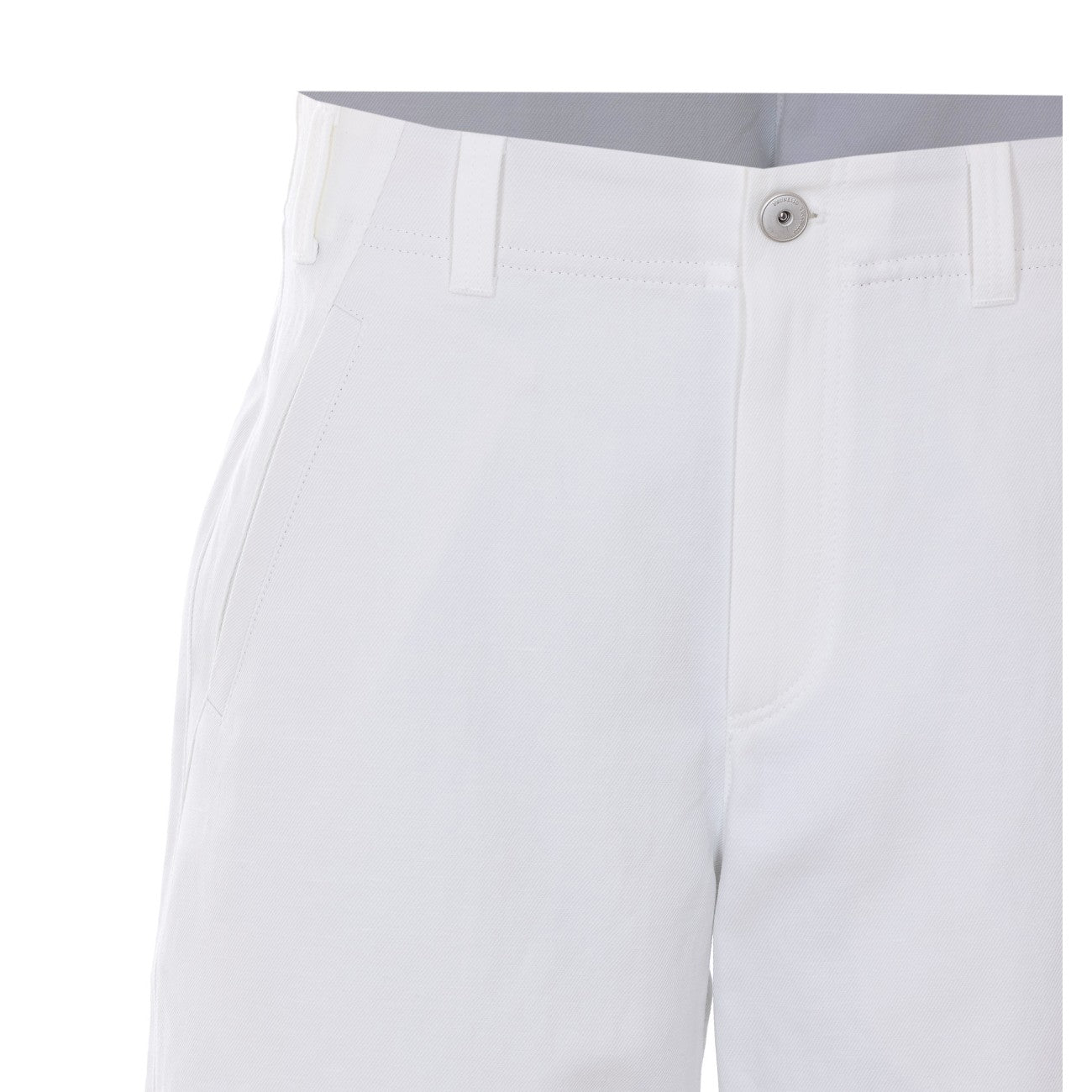 Brunello Cucinelli Women Chino Crop Trousers In Cotton And Linen Gabardine BRUNELLO CUCINELLI