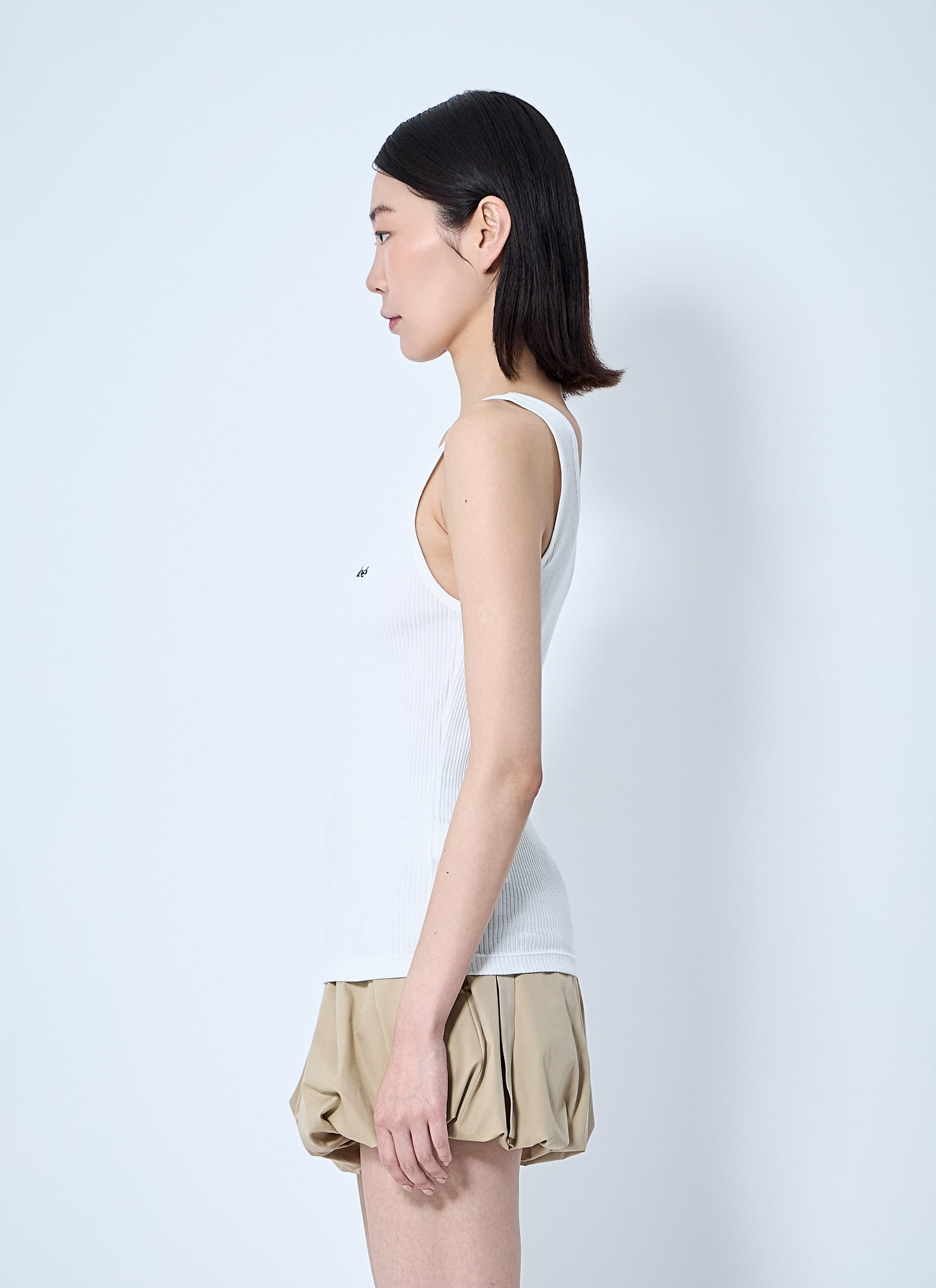 Chloé Women Logo Motif Tank Top CHLOE