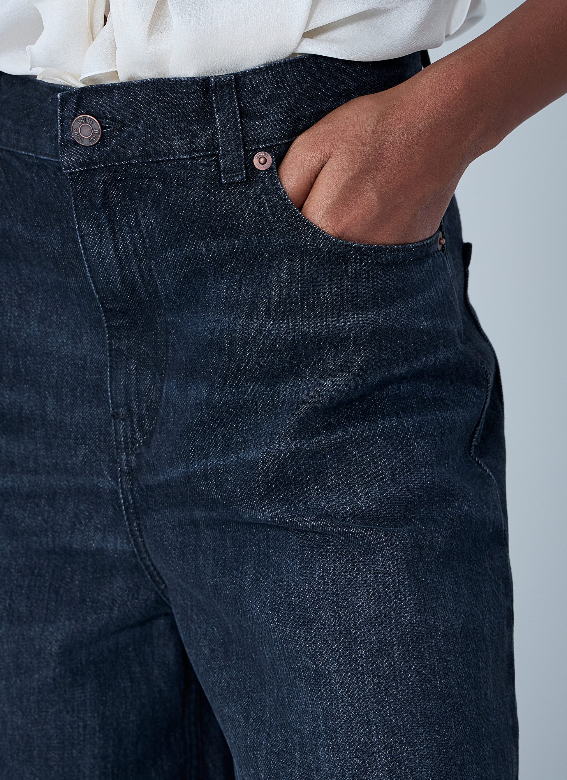 Chloé Women Five-Pocket Jeans CHLOE