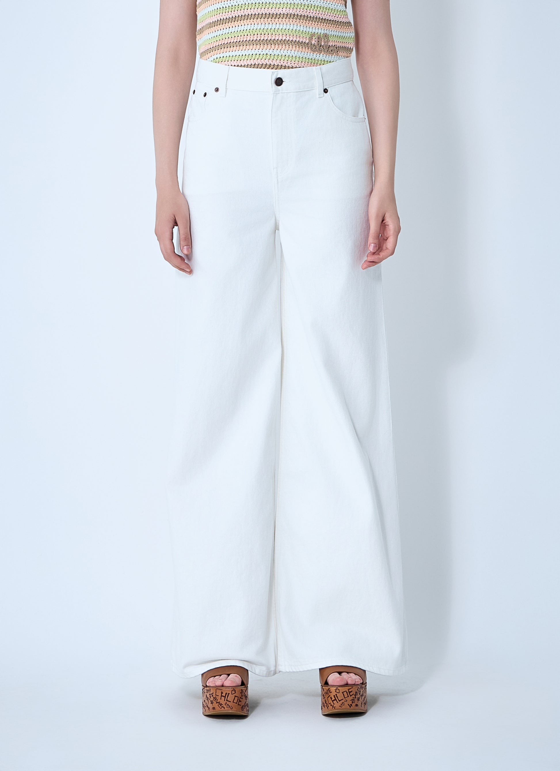 Chloé Women Five-Pocket Jeans CHLOE