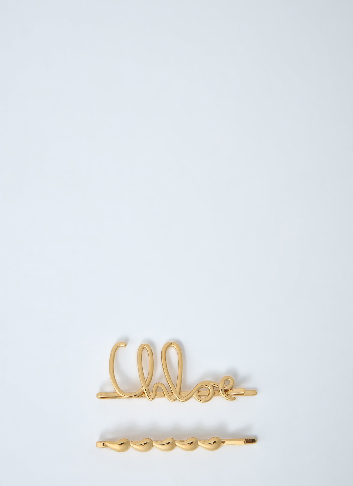 Chloé Women Logo Motif Hair Clip CHLOE