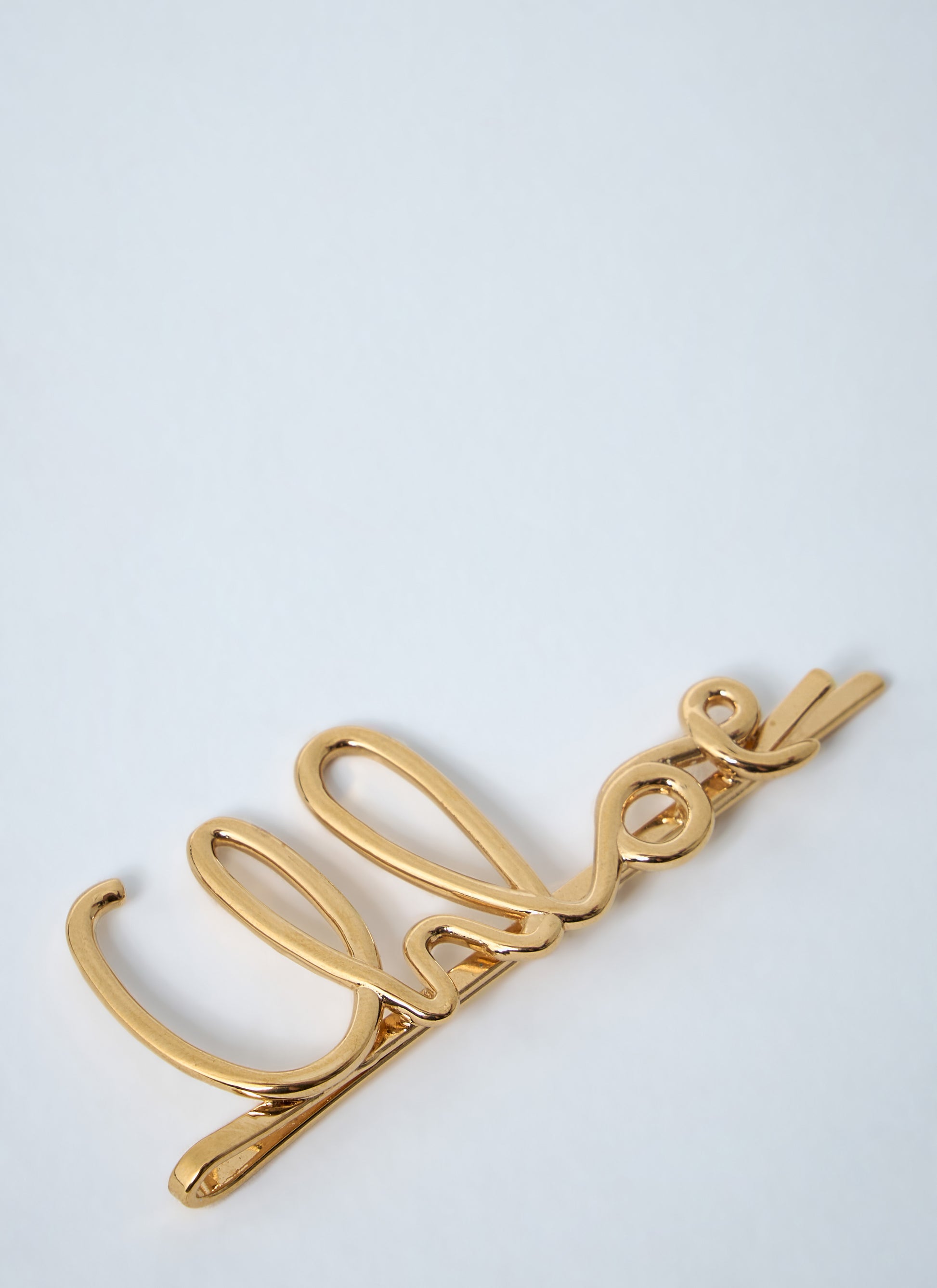 Chloé Women Logo Motif Hair Clip CHLOE