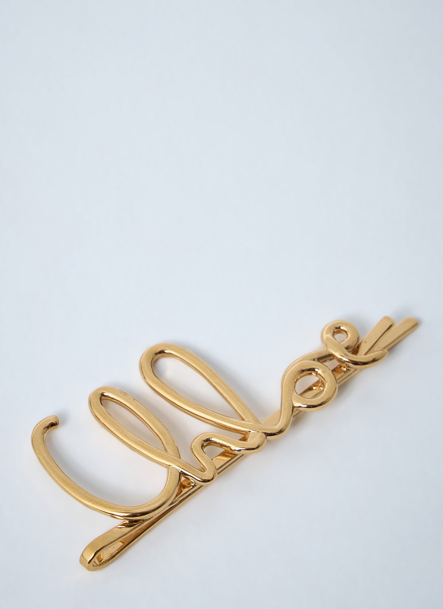 Chloé Women Logo Motif Hair Clip CHLOE