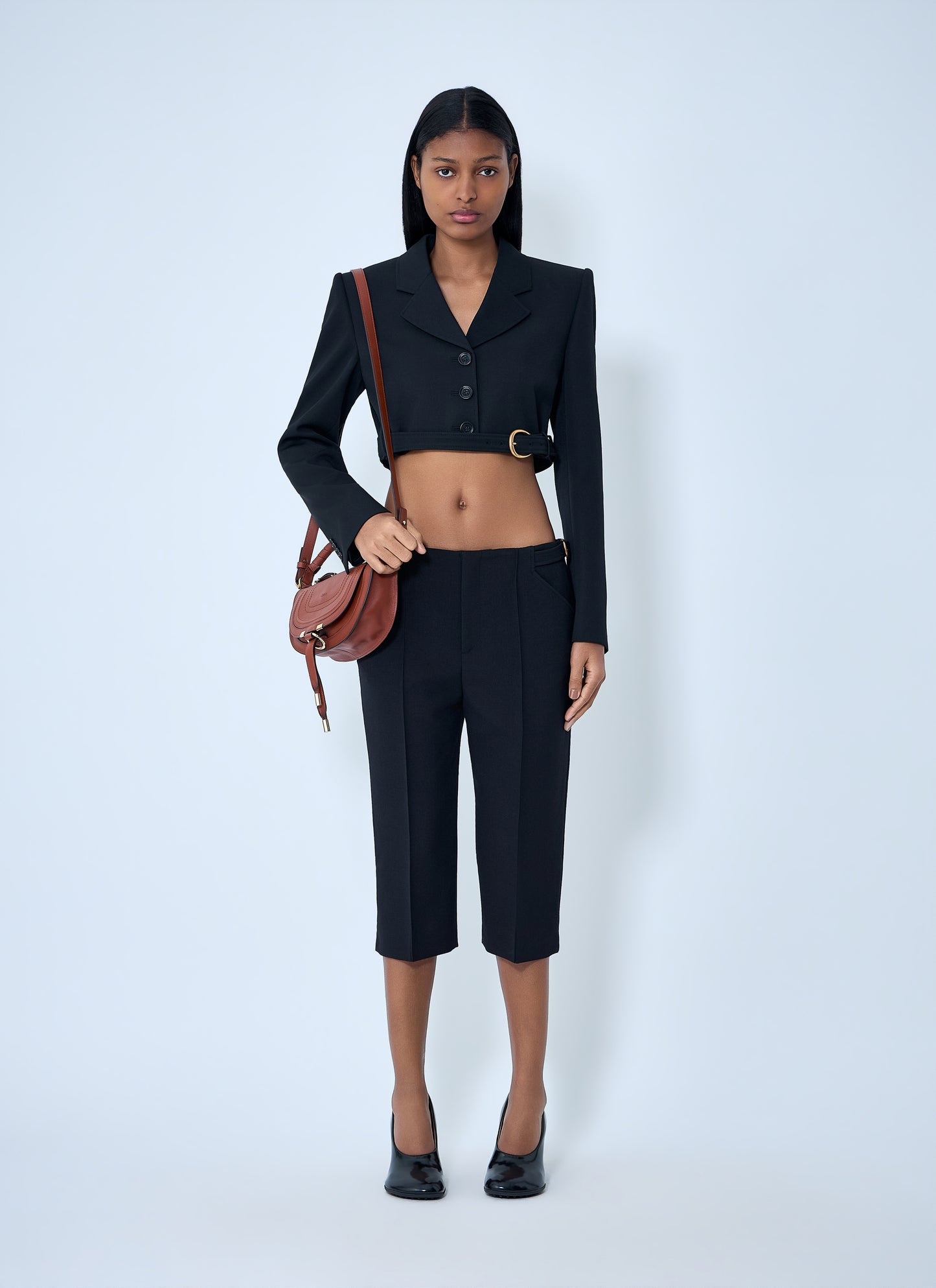 Chloé Women Cropped Wool Blazer CHLOE