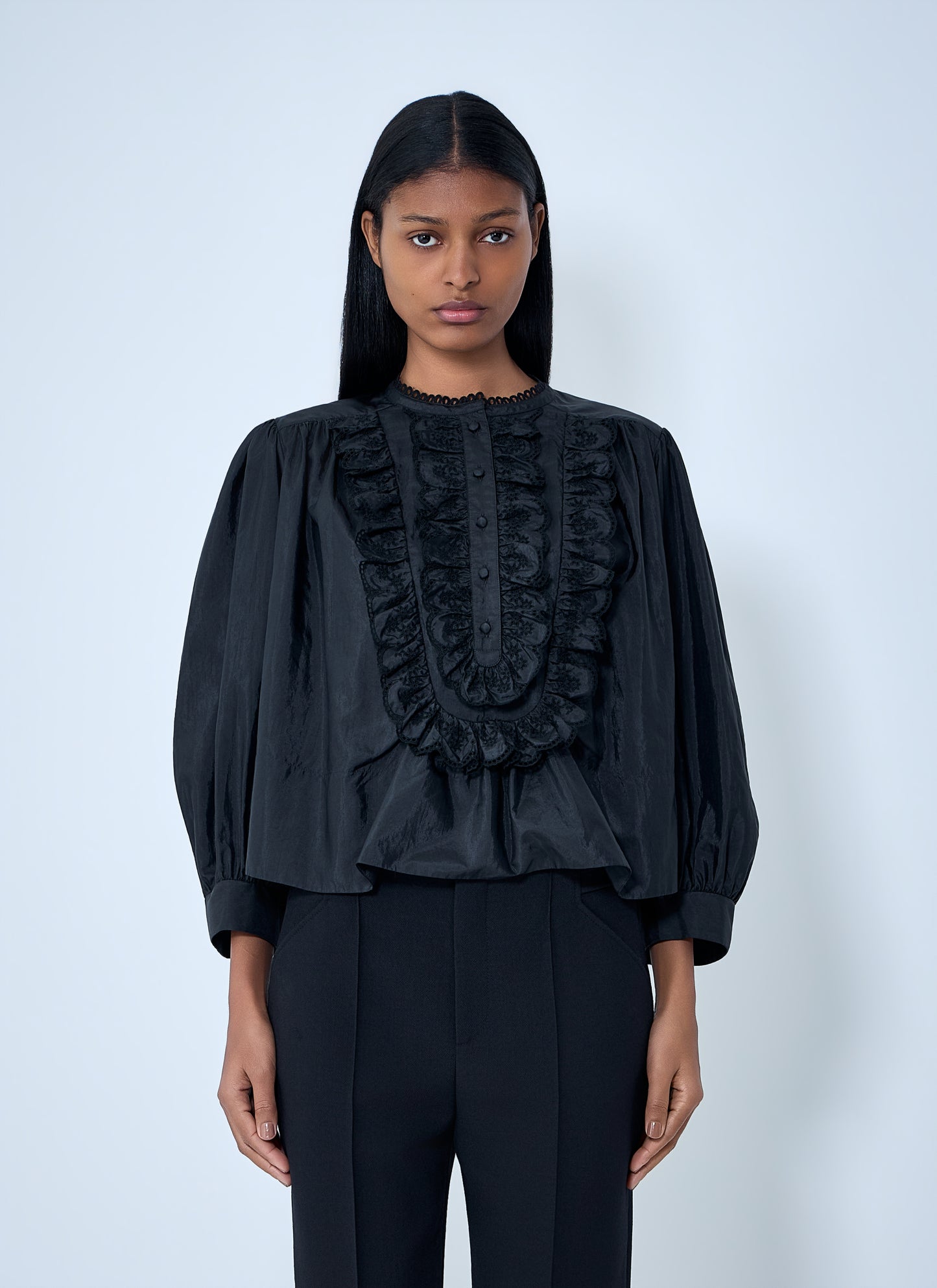 Chloé Women Ruffled Detail Blouse CHLOE