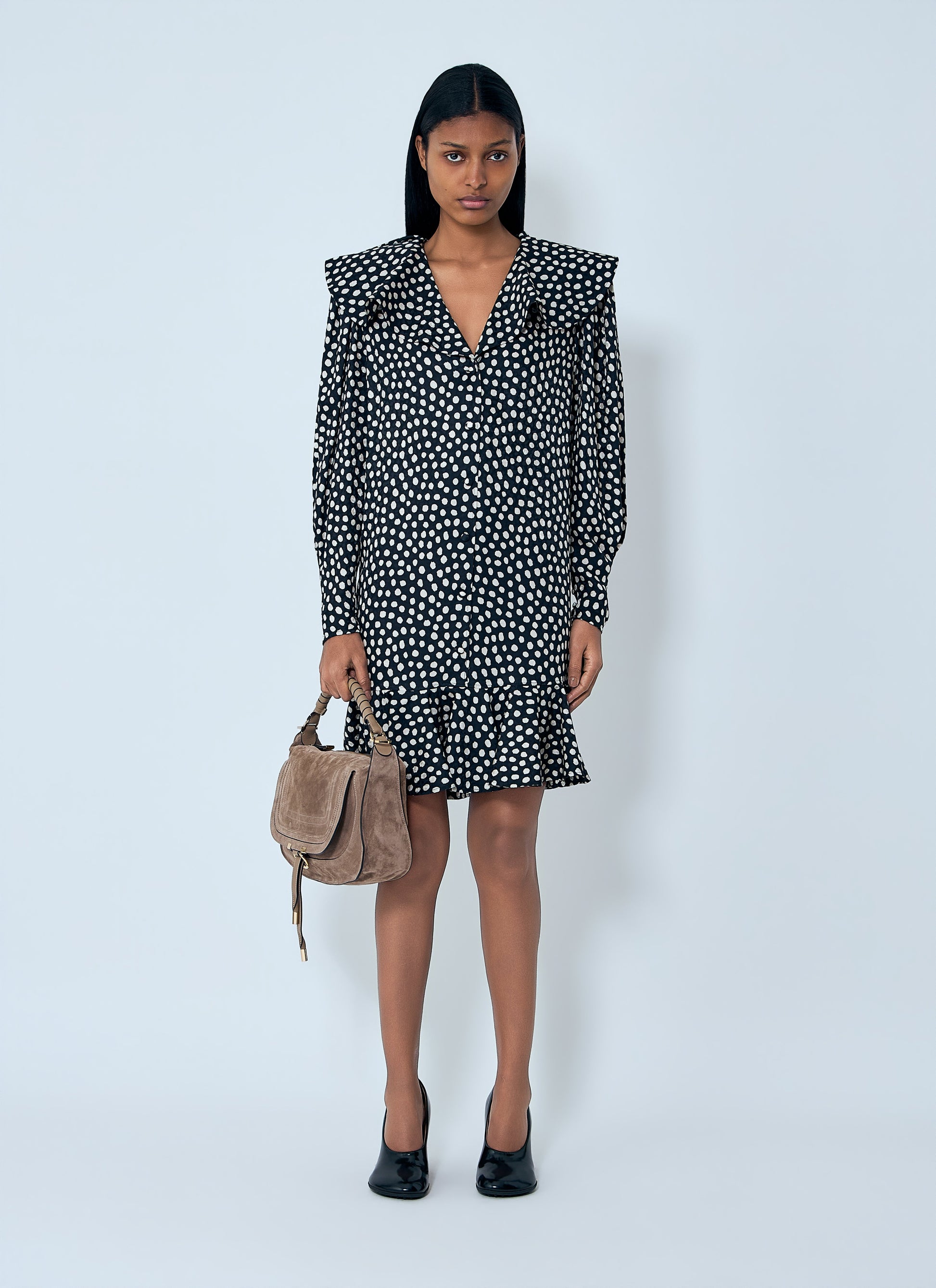 Chloé Women Polka-Dot Mini Dress CHLOE