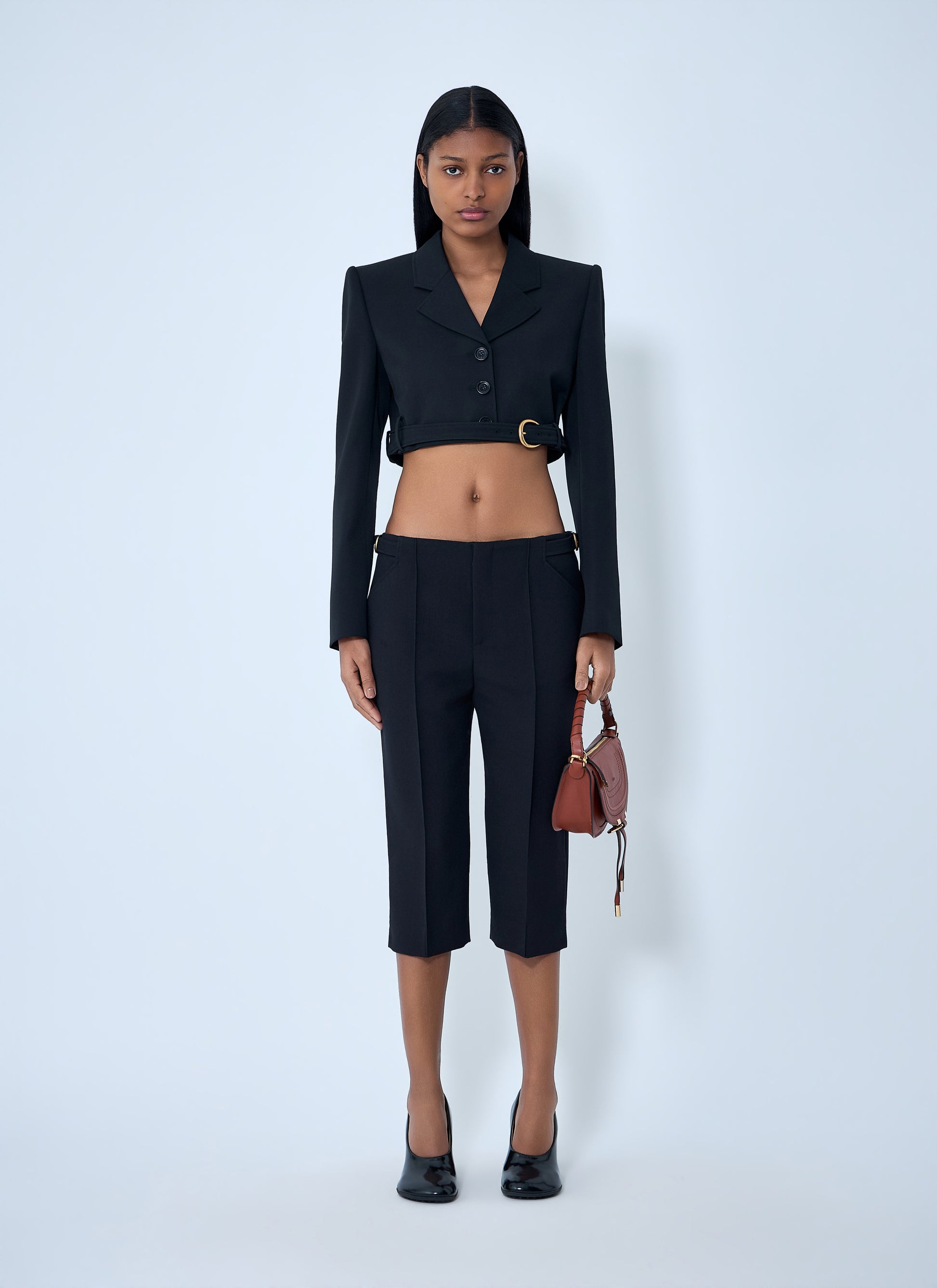 Chloé Women Cropped Tailored Pants CHLOE