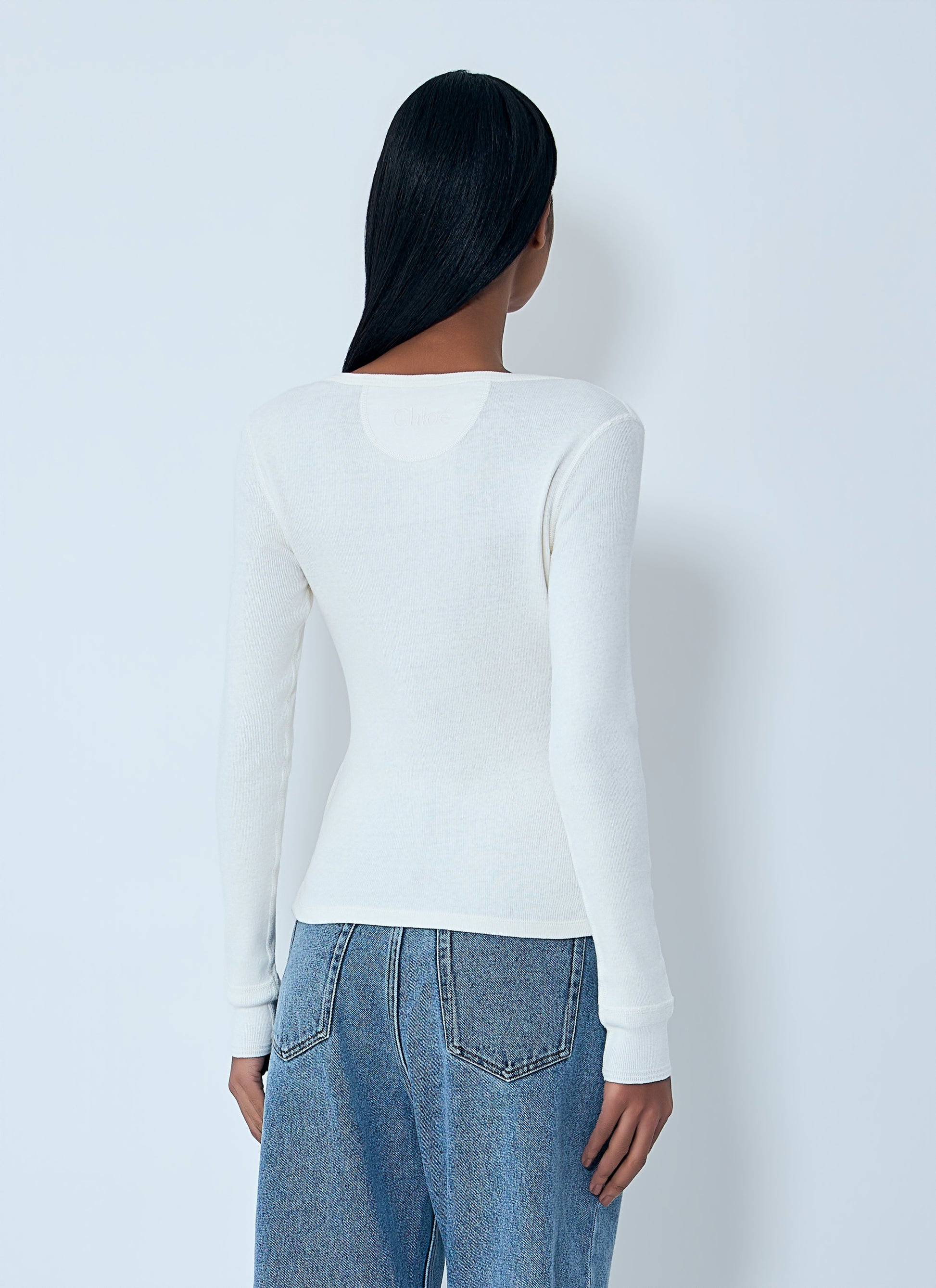Chloé Women Henley T-Shirt CHLOE