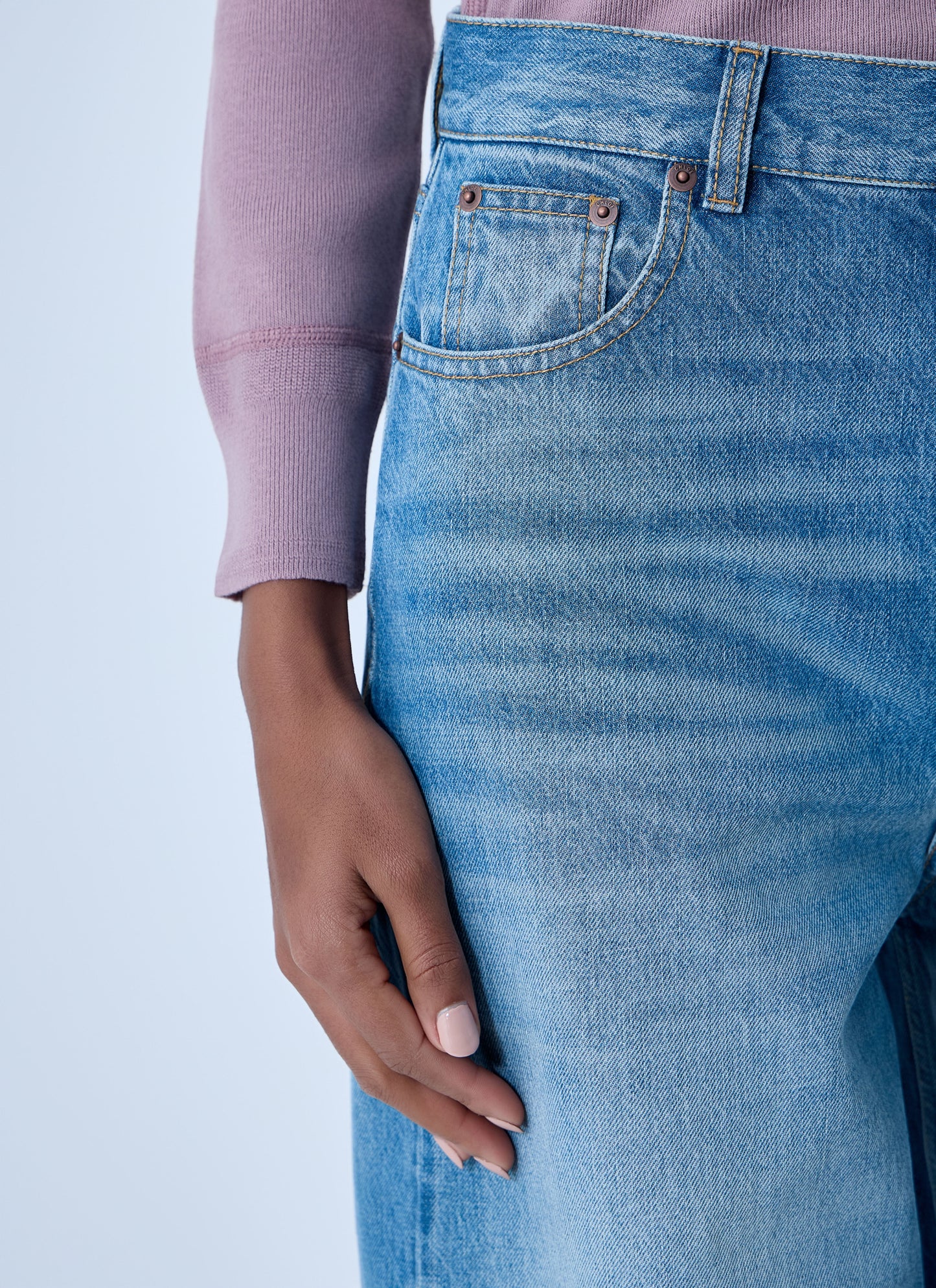 Chloé Women High-Rise Denim Jeans CHLOE