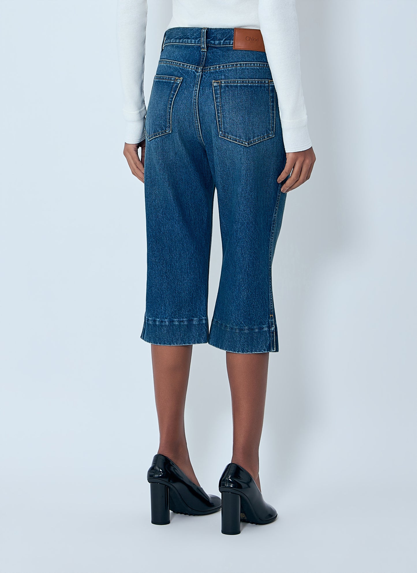 Chloé Women High-Rise Capri Jeans CHLOE