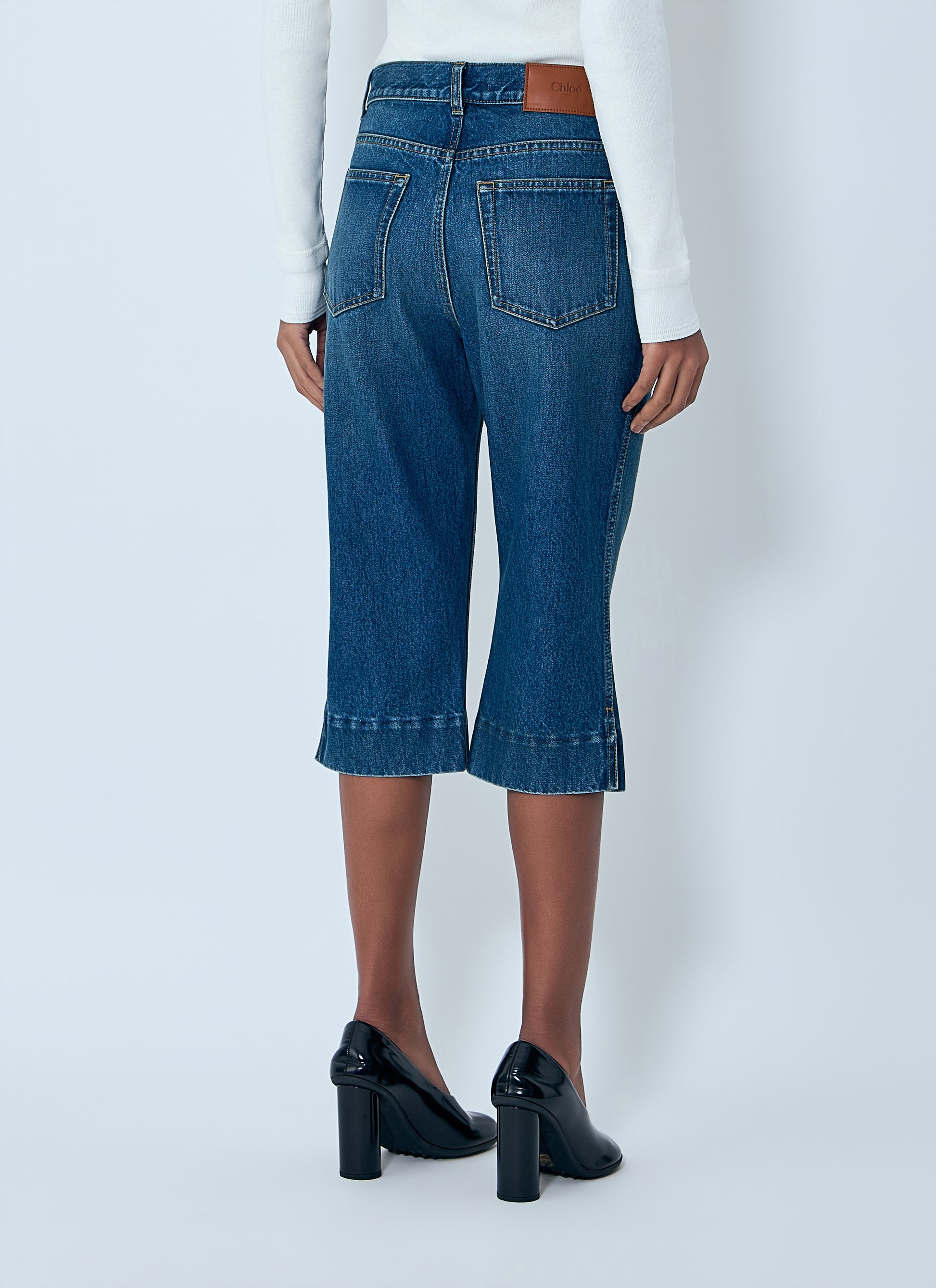 Chloé Women High-Rise Capri Jeans CHLOE