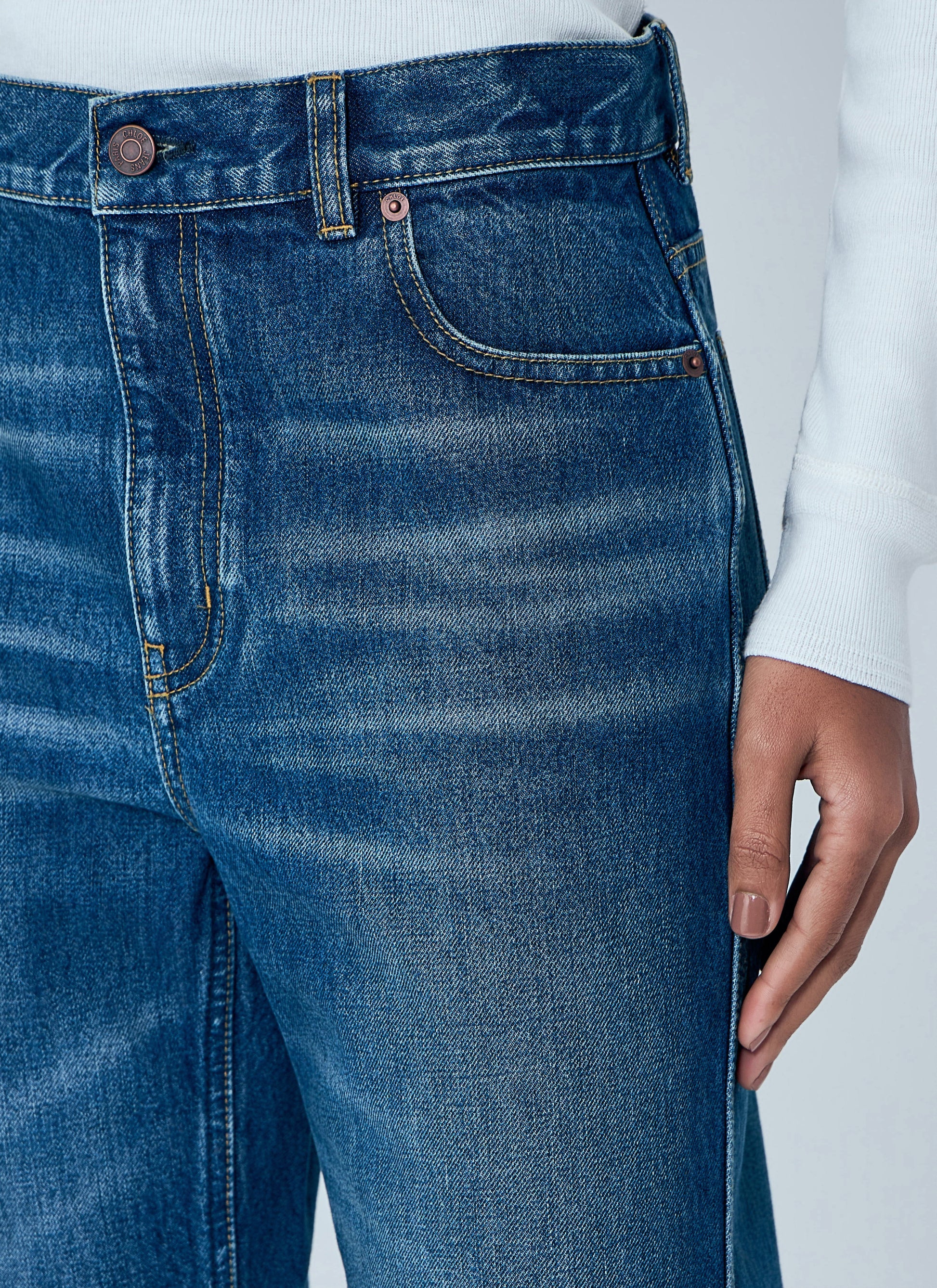 Chloé Women High-Rise Capri Jeans CHLOE