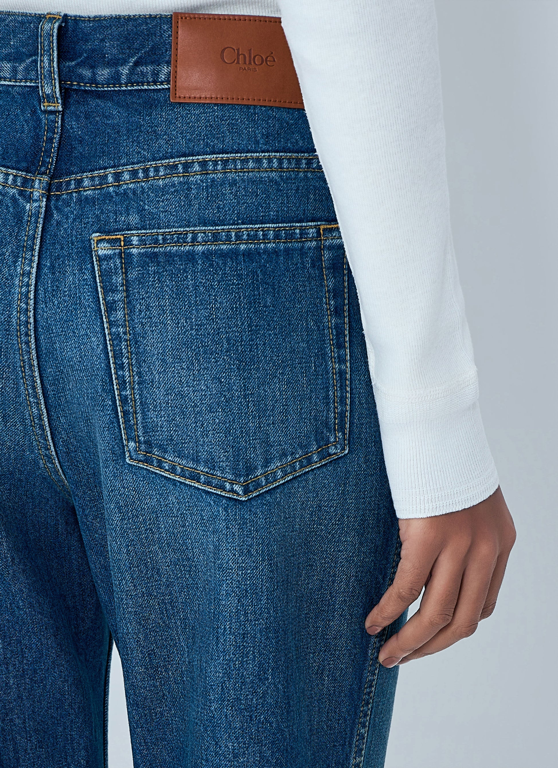 Chloé Women High-Rise Capri Jeans CHLOE