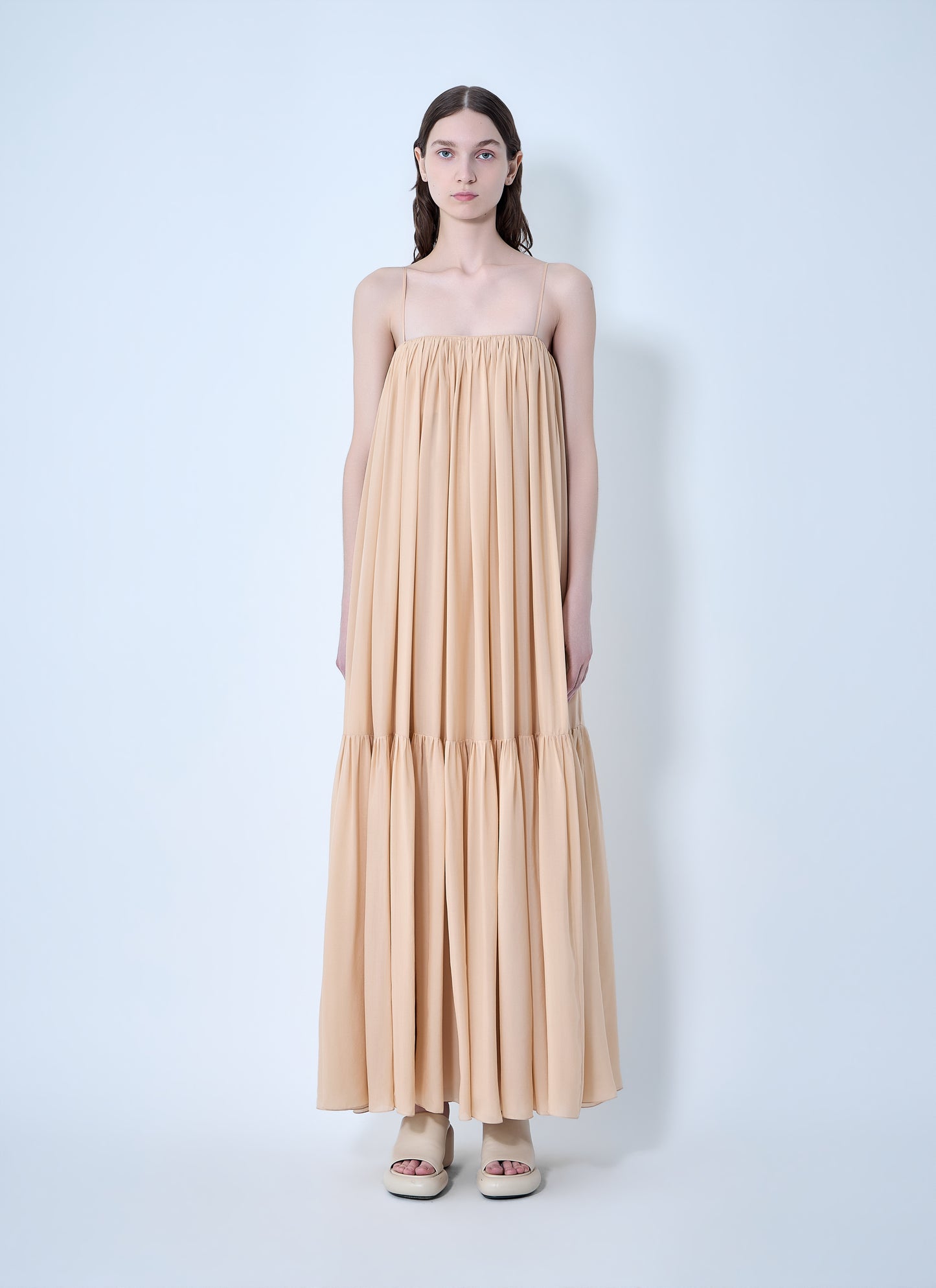 Chloé Women Silk Long Dress CHLOE