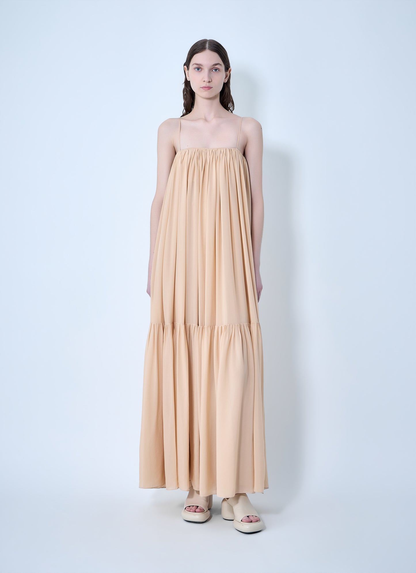 Chloé Women Silk Long Dress CHLOE
